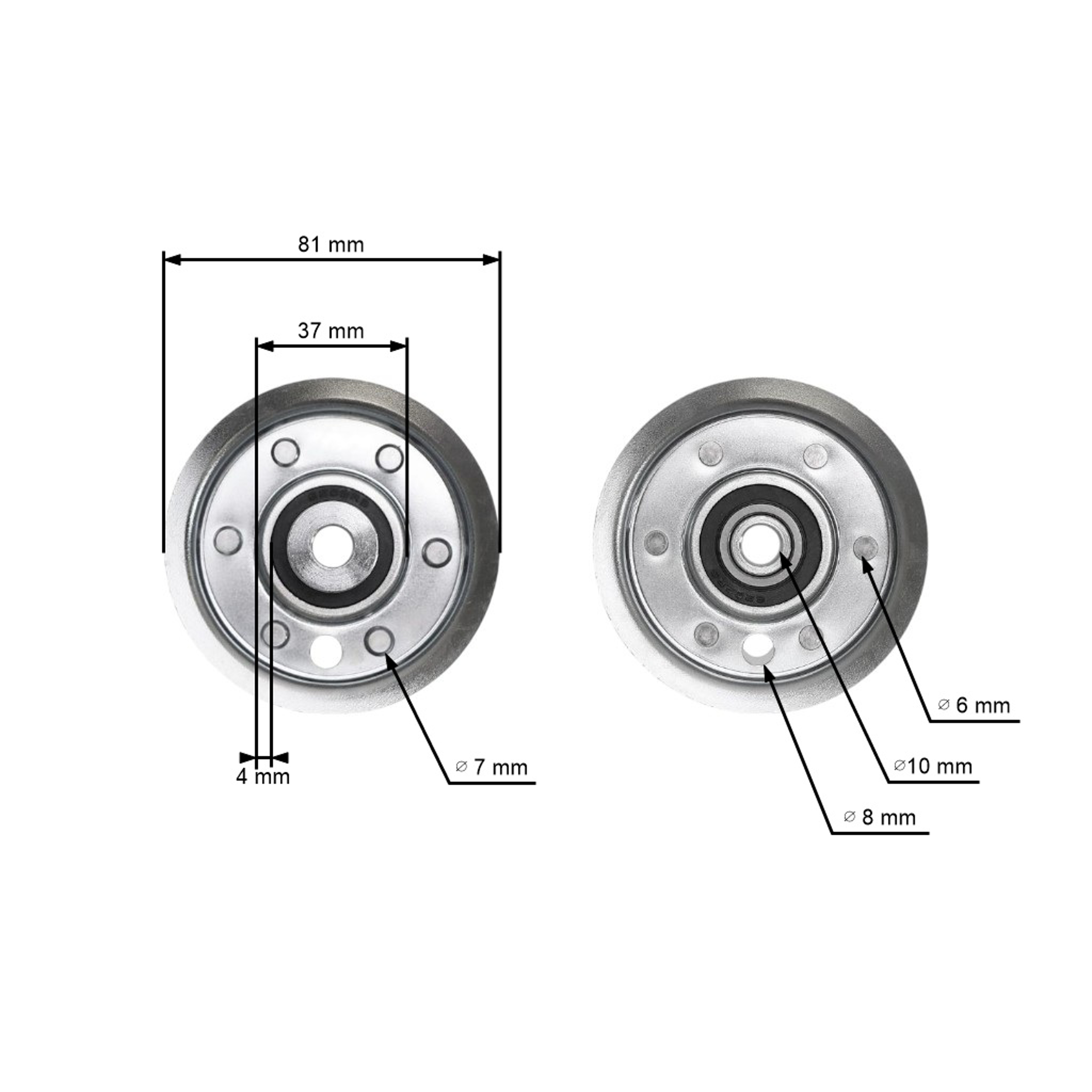 Napínací kladka klínového řemene pro zahradní traktory MTD Yardman Cub Cadet Mac Allister Mastercut Raiffeisen Efco Oleo-Mac (OEM 756-3054A 754-3054)