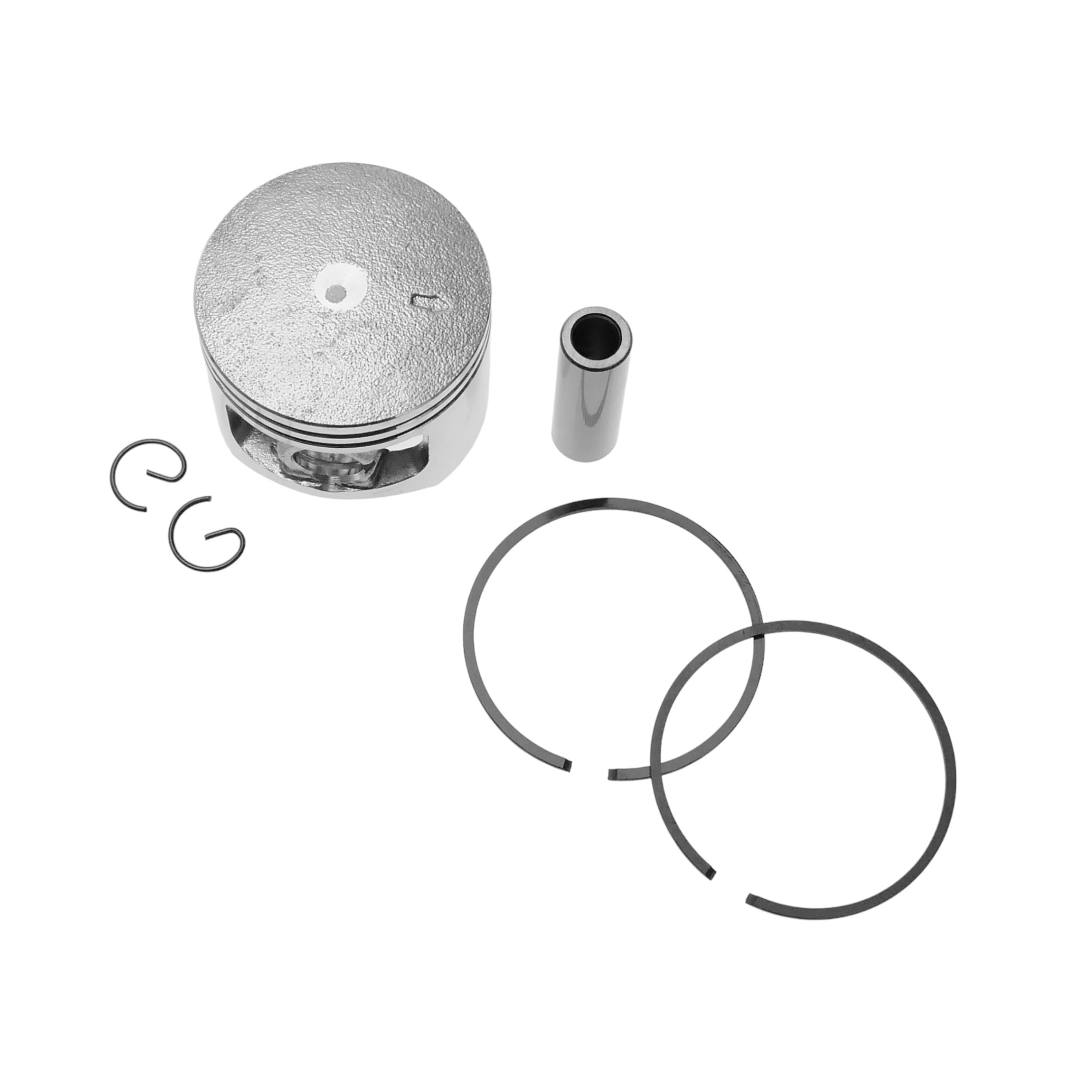 Kompletní píst 45,2 mm pro Čínské motorové pily a pily z hobbymarketů s obsahem motoru 58 ccm