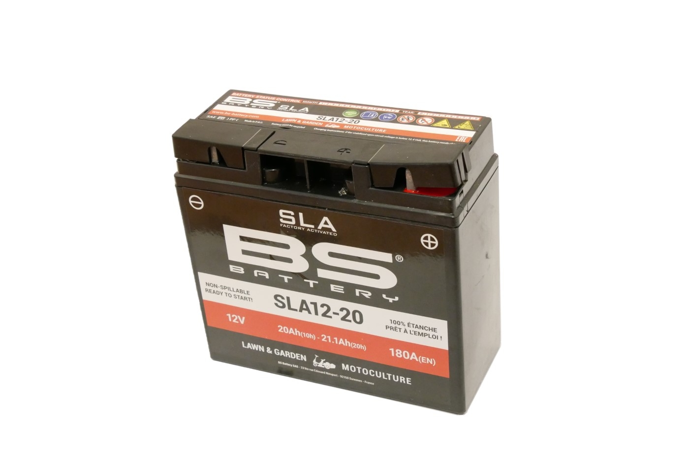 Akumulátor gelový rozměr 182 mm x 77 mm x 168 mm 12V 20Ah Pravý plus