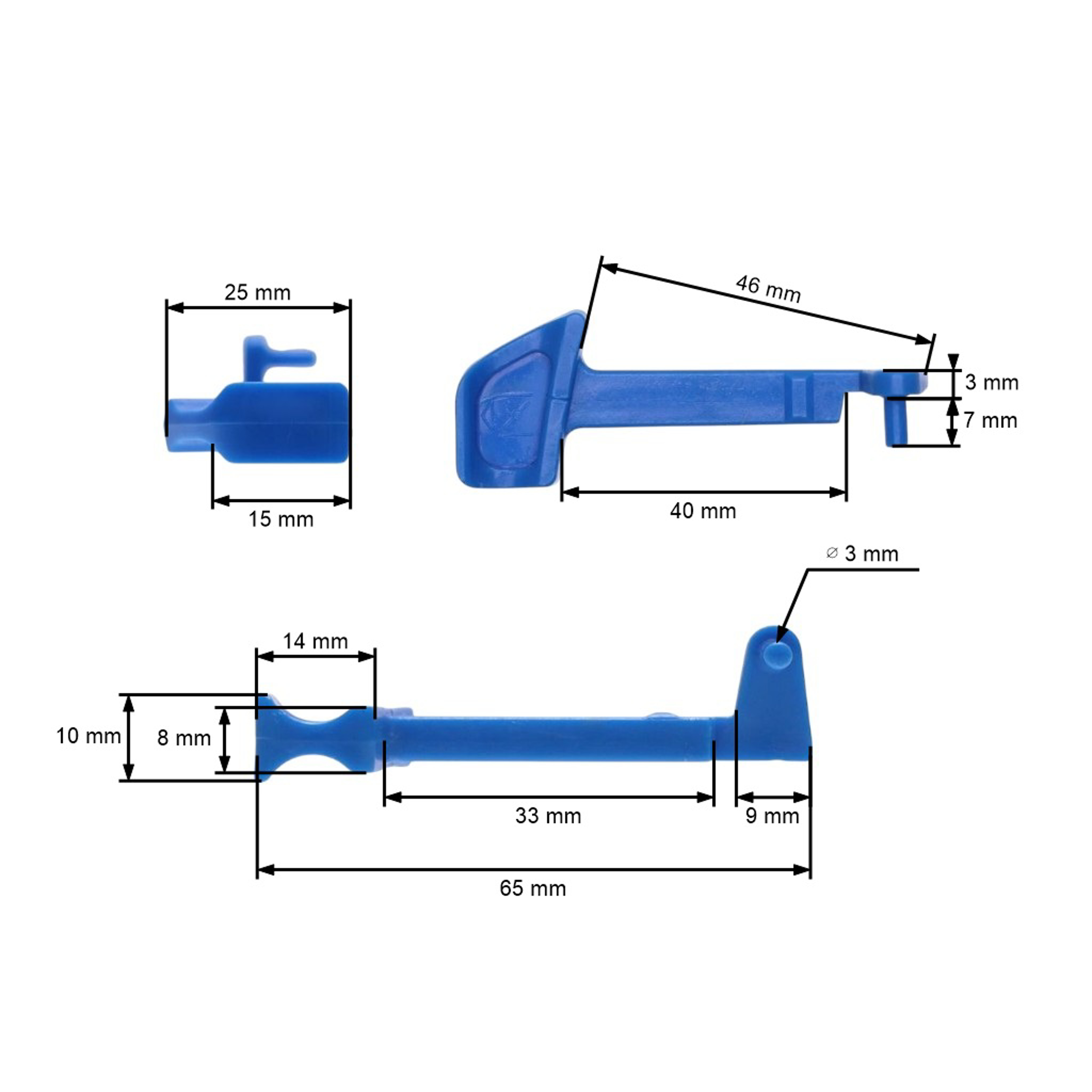 Táhlo sytiče pro motorové pily Oleomac 147 152 947 952 (OEM 50070026 50070228R)