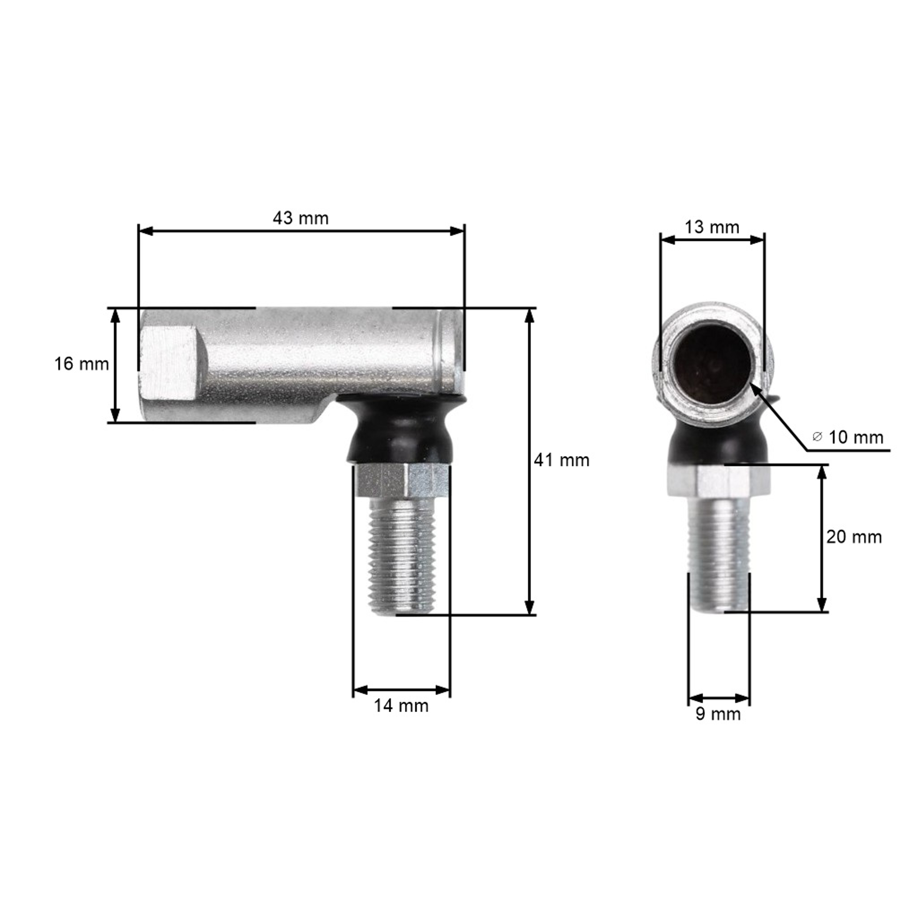 Koncovka čepu řízení pro zahradní traktory MTD Ryobi Bolens Yardman (OEM 723-0448 823-0448A)
