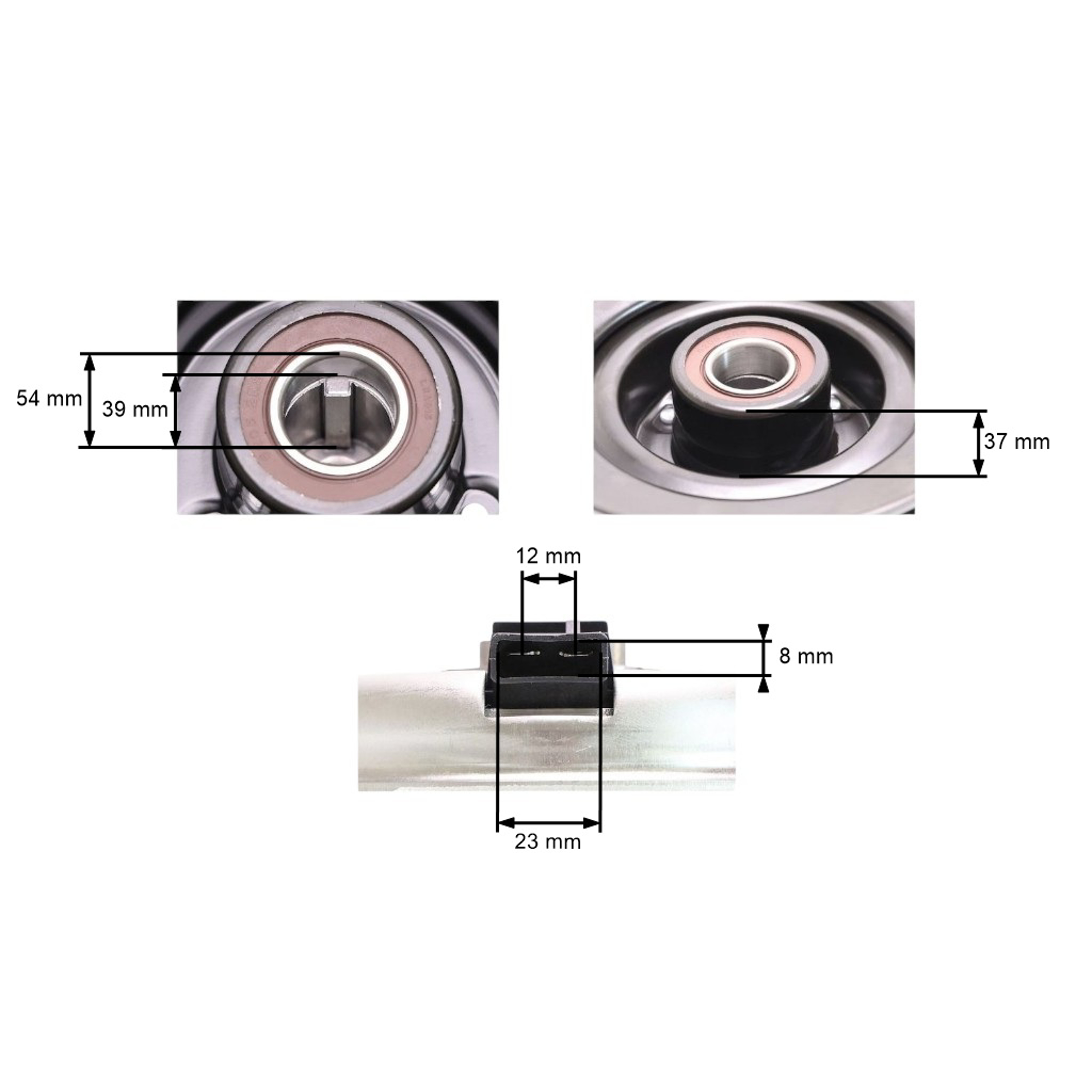Elektromagnetická spojka pro zahradní traktory Castelgarden Stiga Estate 2084H 3084H Alpina BT84 (OEM 118399069/0 5217-63)