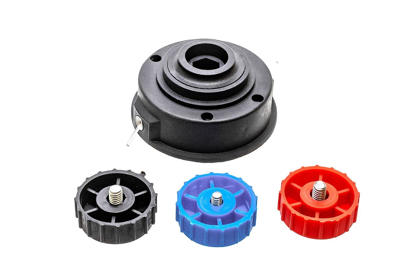 Strunová hlava pro křovinořezy a vyžínače Homelite Ryobi MTD závit M6x1.0 M8x1,25 M8x1.0 (OEM DA03001 DA03001A UP06761)