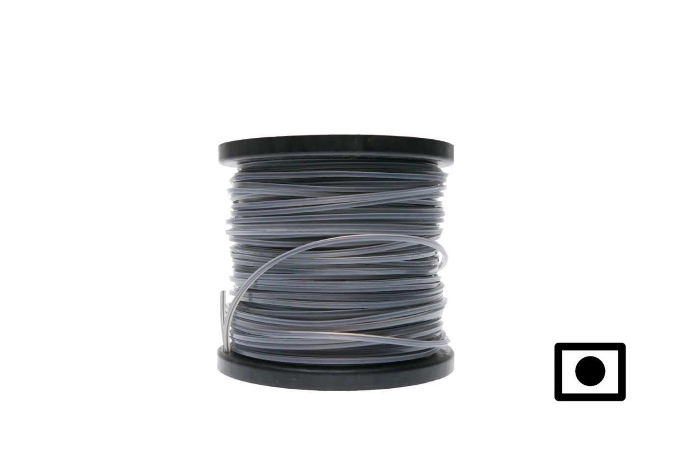 Žací struna průměr 2,4 mm délka balení 87 m profil dual power line pro křovinořezy a vyžínače