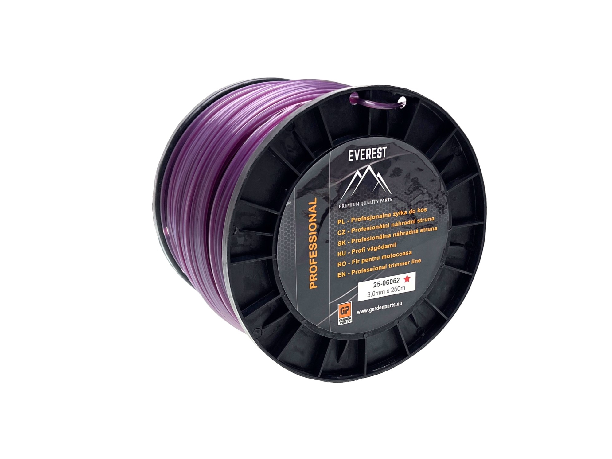 HS Parts žací struna pro křovinořezy tvar hvězda 3 mm x 250 m