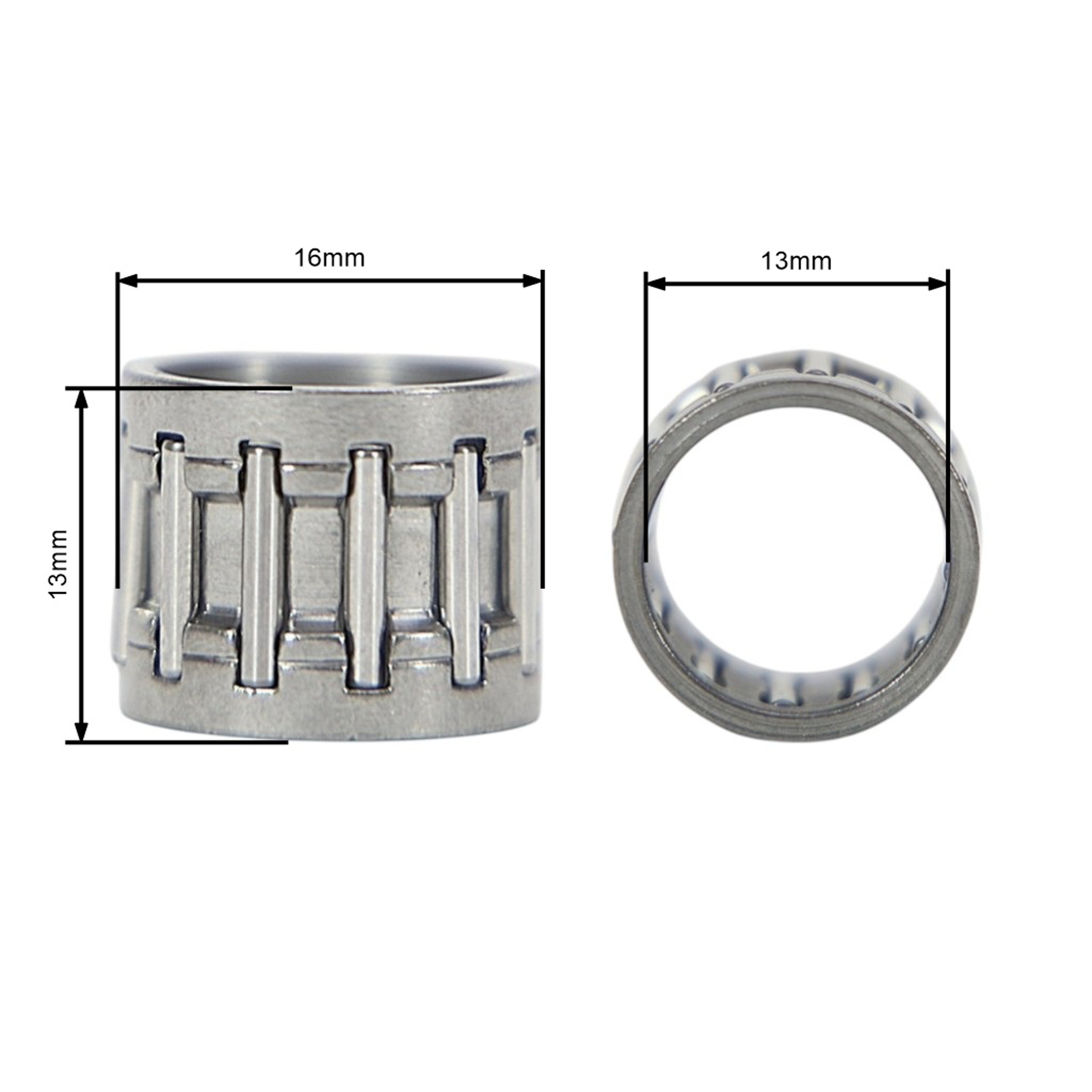 Jehlové ložisko řetězky 12,7 x 15,9 x 14 mm pro motorové pily Husqvarna 40 45 49 50 51 55 61 154 254 257 261 262 340 345 346 350 351 353 357 359 445 450 455 460 (OEM 503253401)