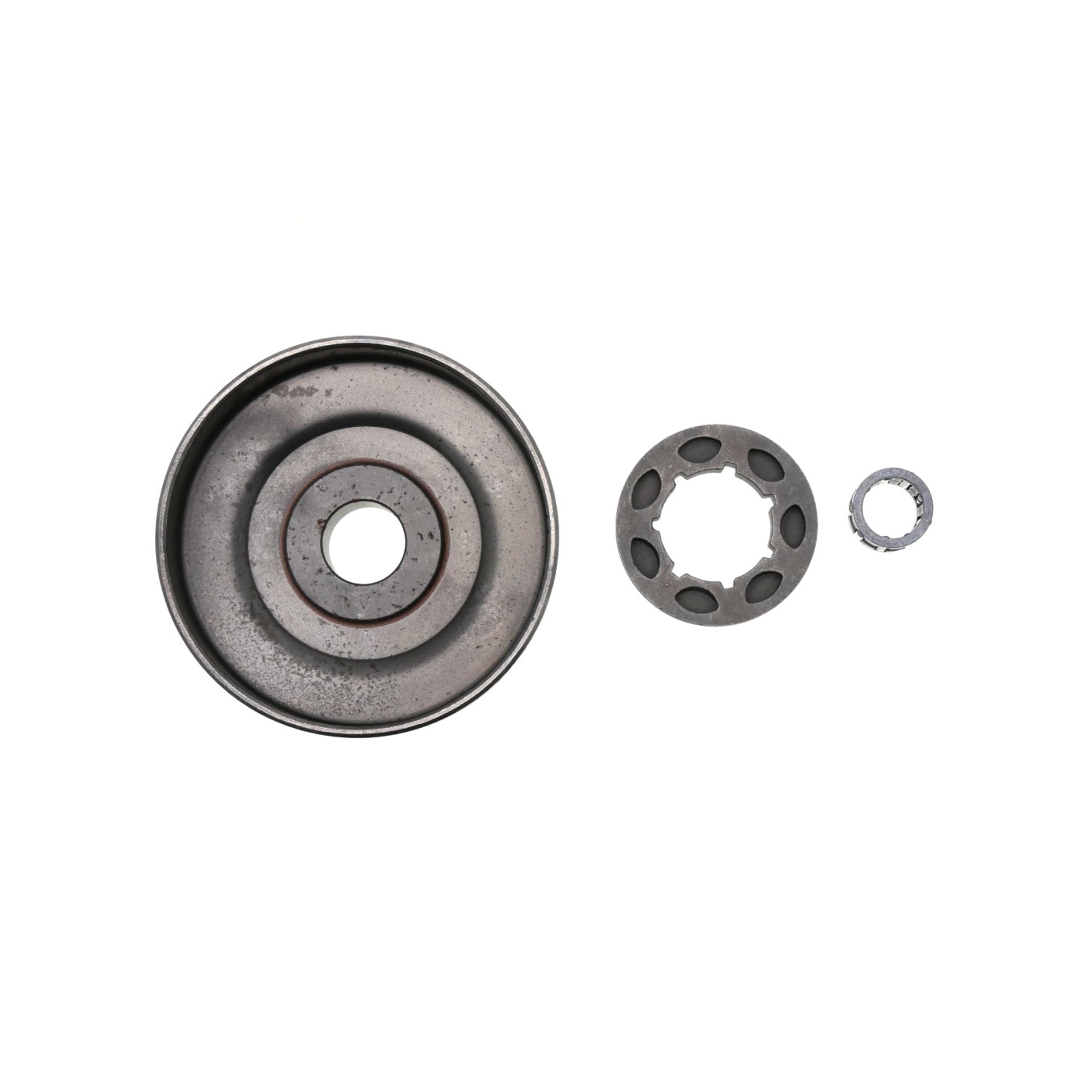 Řetězka s výměnným prstýnkem 3/8" 7 zubů pro motorové pily Partner 350 351 352 370 390 420 Jonsered 2035 2040 CS2138 CS2238 McCulloch CS380 33 333 Mac Cat 442 (OEM 530047061)