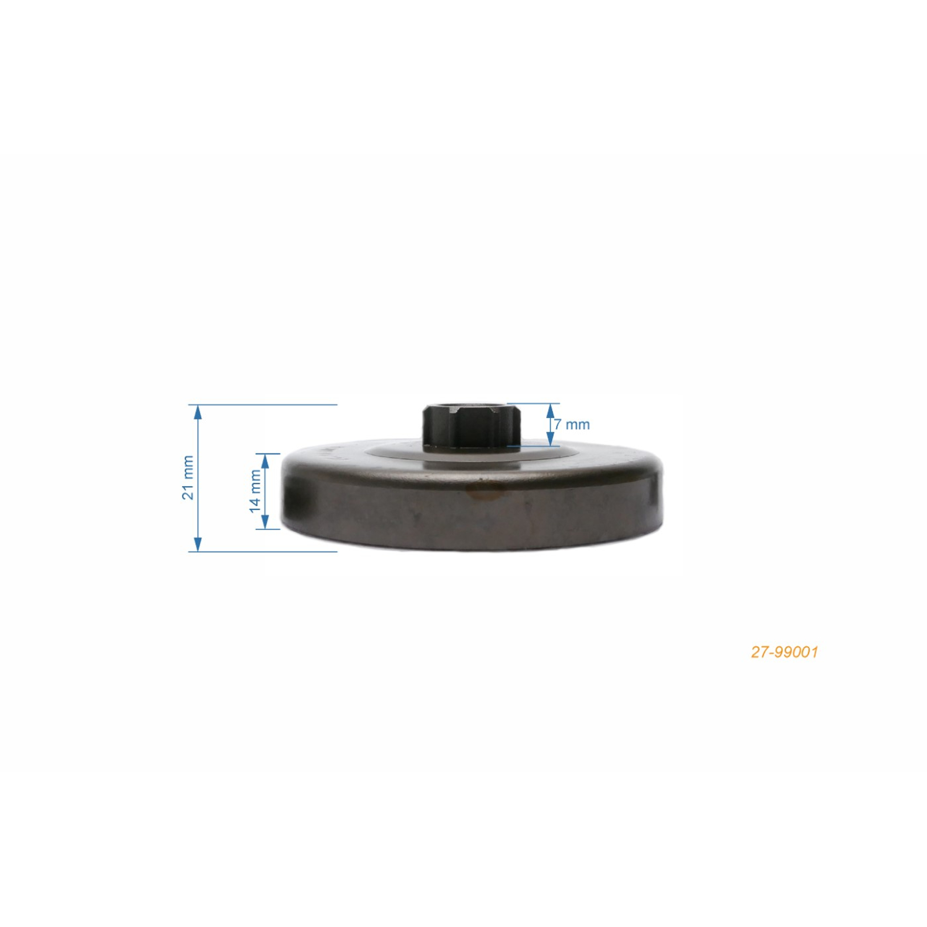 Řetězka .325" 7 zubů pro motorové pily ECHO CS3600 CS3700 CS3900 CS400 (OEM 17510535430)