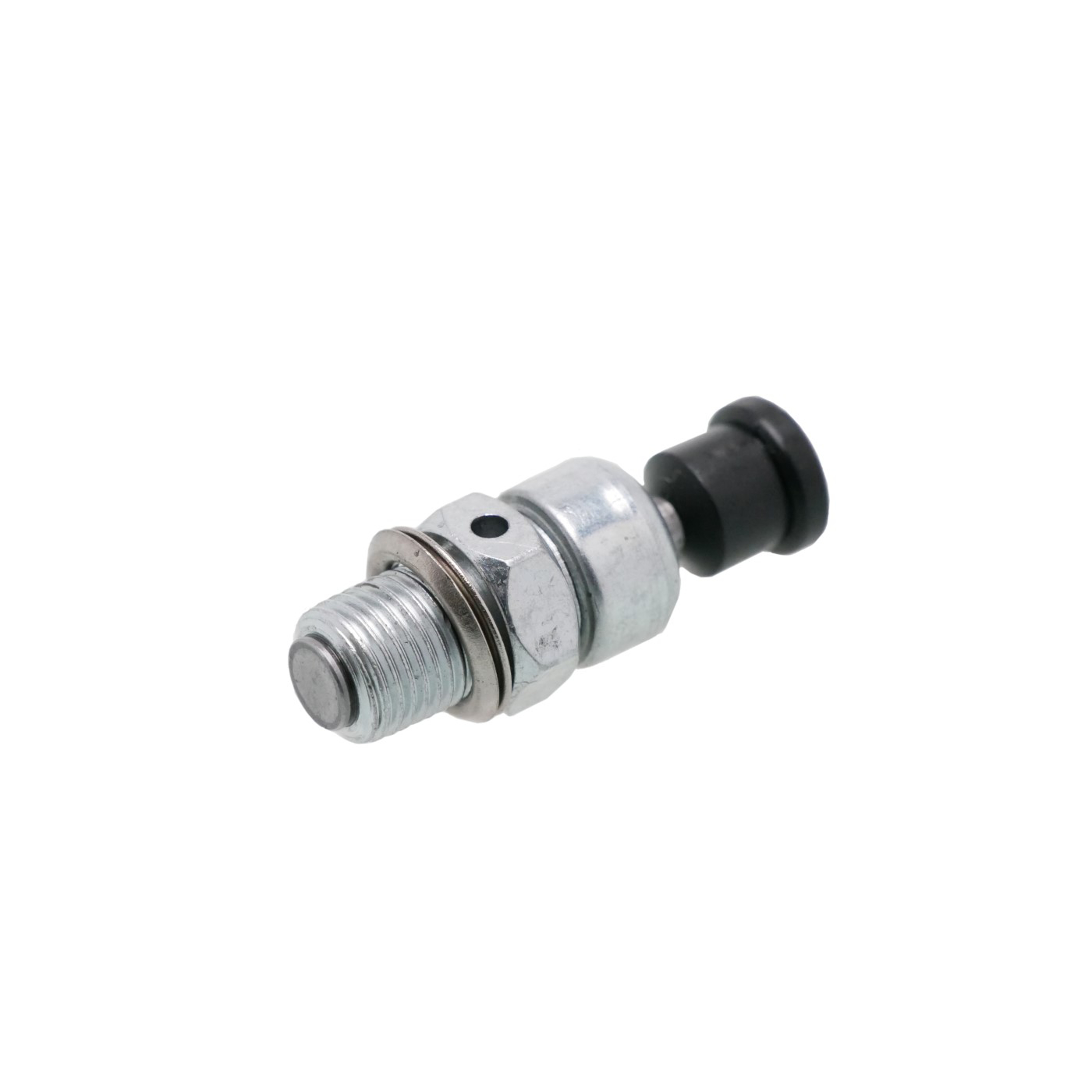 HS Parts Dekompresní ventil pro motorové pily křovinořezy Stihl Husqvarna Partner Oleomac Dolmar Jonsered M10 x 1.0 (OEM 503665401)