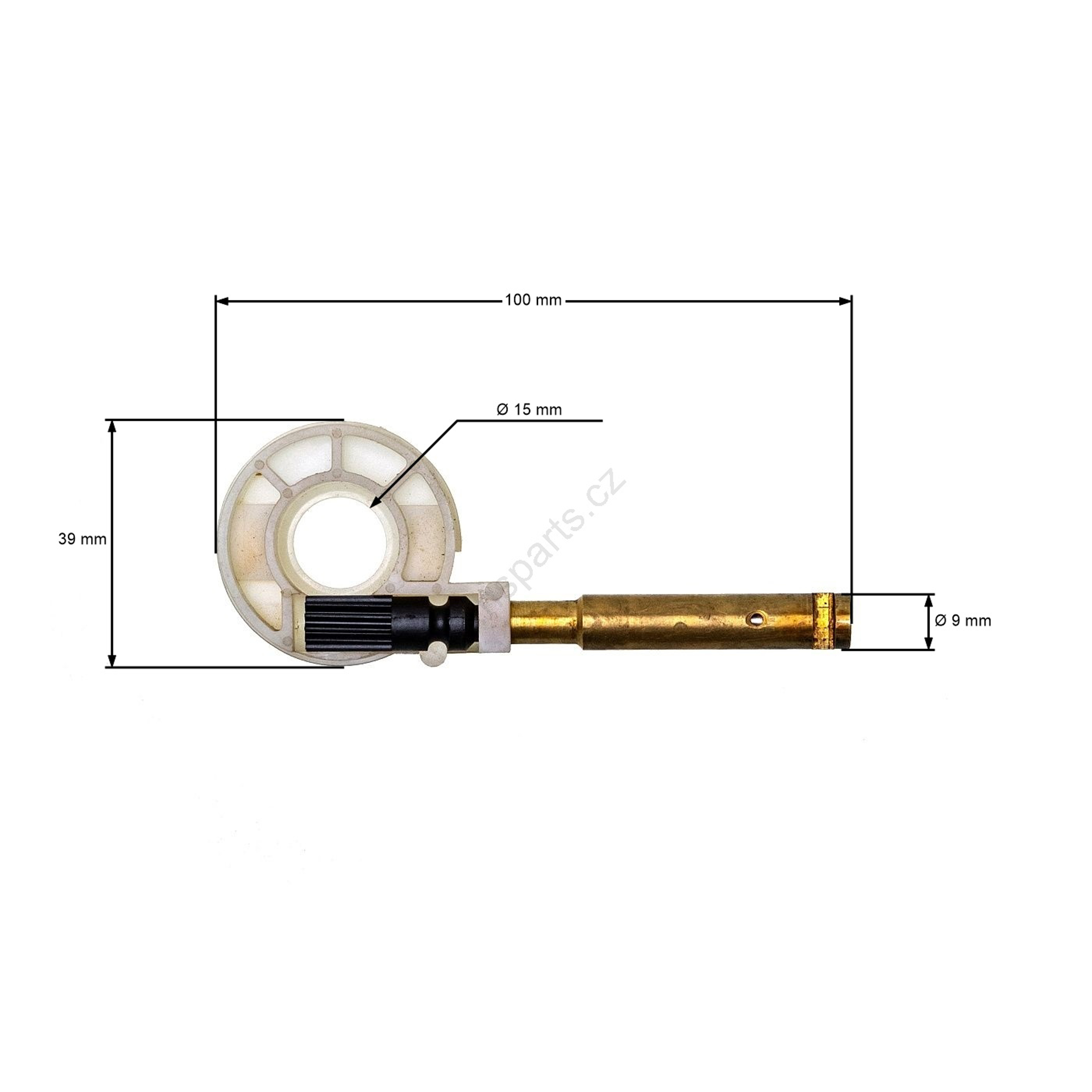 HS Parts olejové čerpadlo pro motorové pily Husqvarna 51 55 55 Rancher (OEM 503660102 501777601)