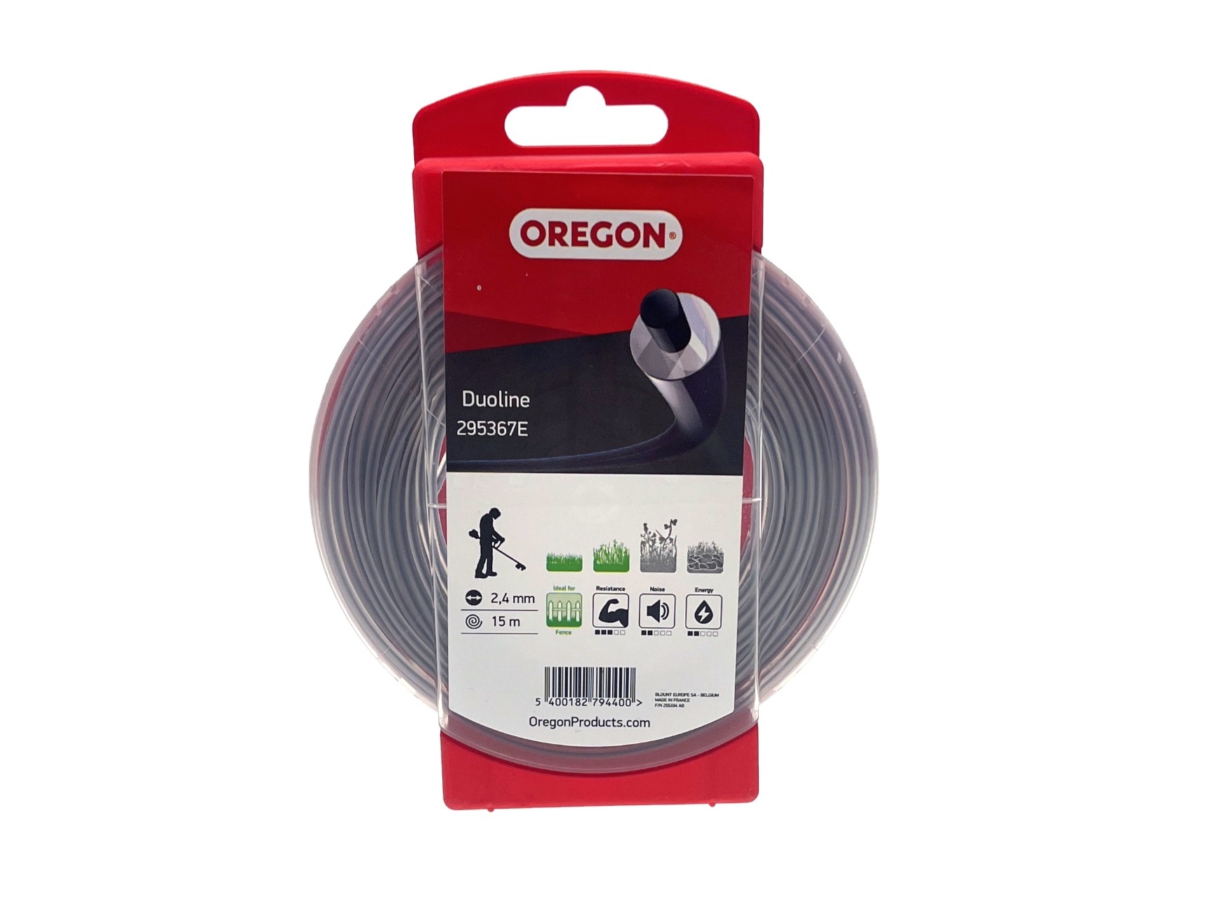Žací struna Oregon DUOLINE 2,4 mm x 15 m