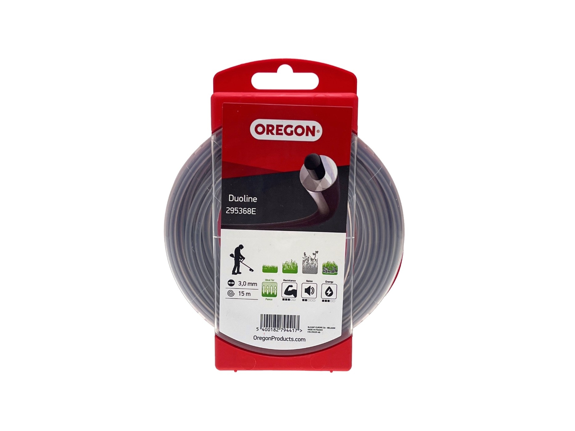 Žací struna Oregon DUOLINE 3,0 mm x 15 m