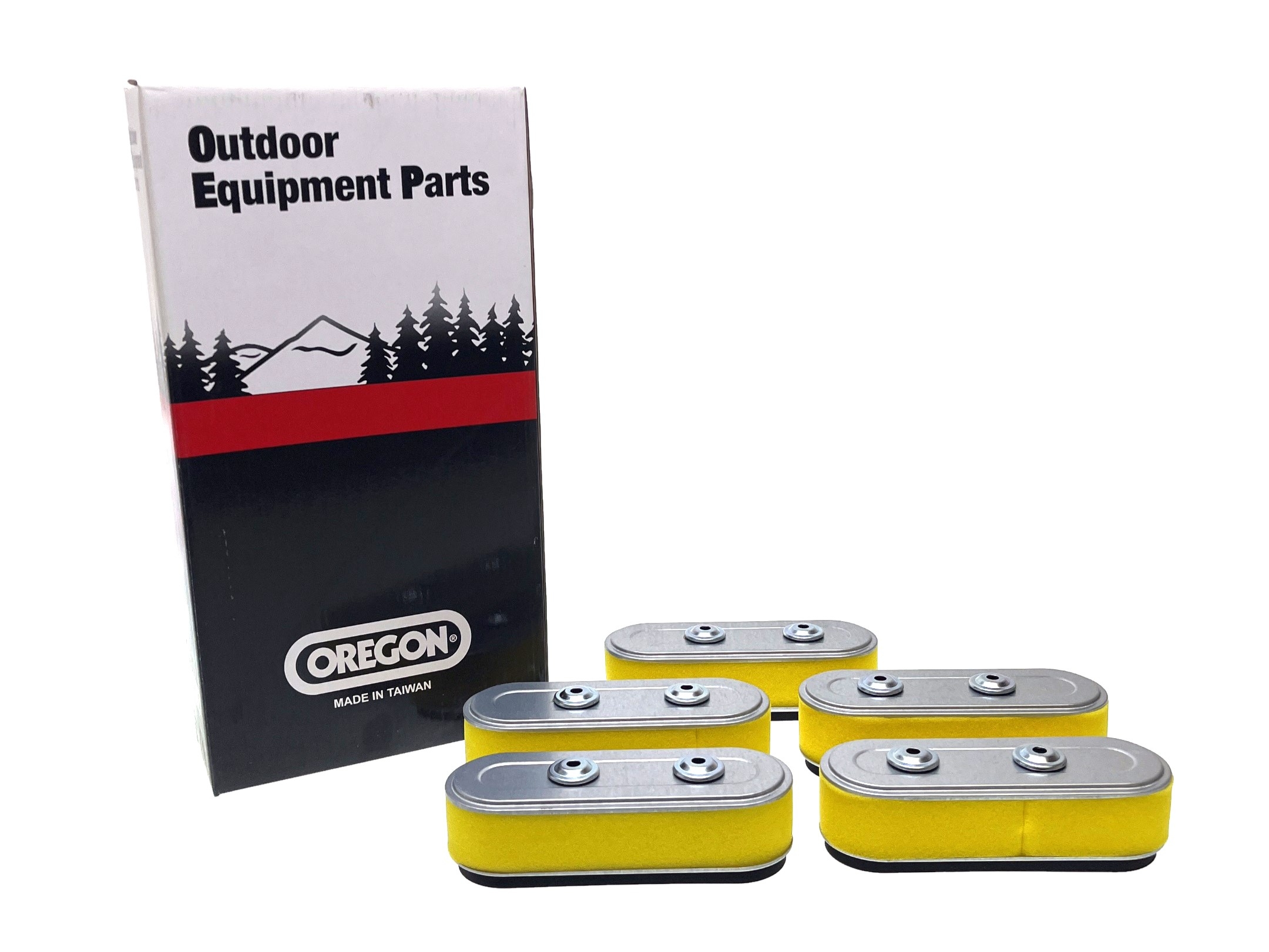 5 x Oregon vzduchový filtr 171 mm x 57 mm x 51 mm pro motory Honda GVX160 5 ks (OEM 5357389 17211-ZE7-W03 17211-ZE7-W01 17211-ZE7-W02)