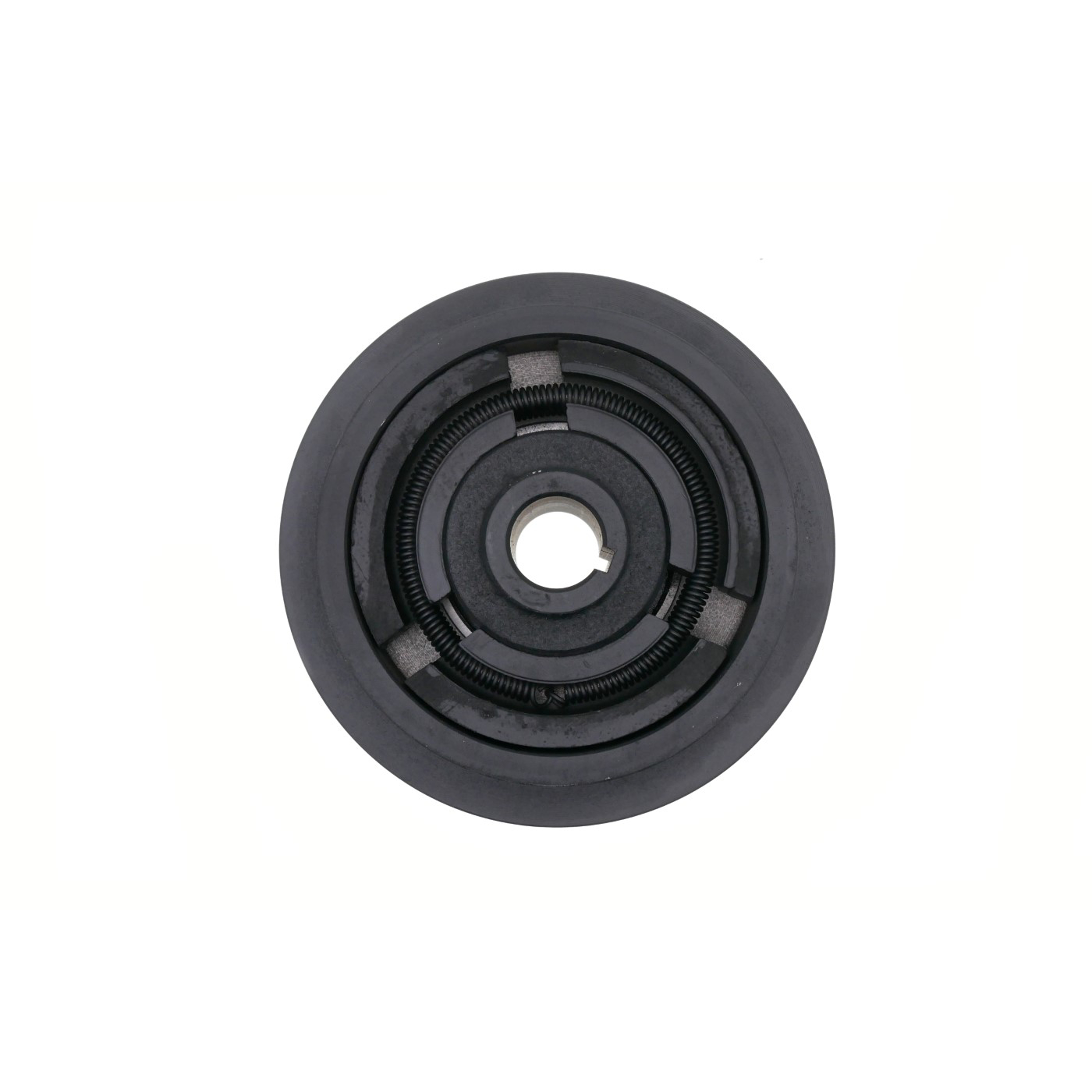 Spojka pro motorové kultivátory vnější průměr 128 mm x průměr otvoru 20 mm na 1 klínový řemen 13 mm