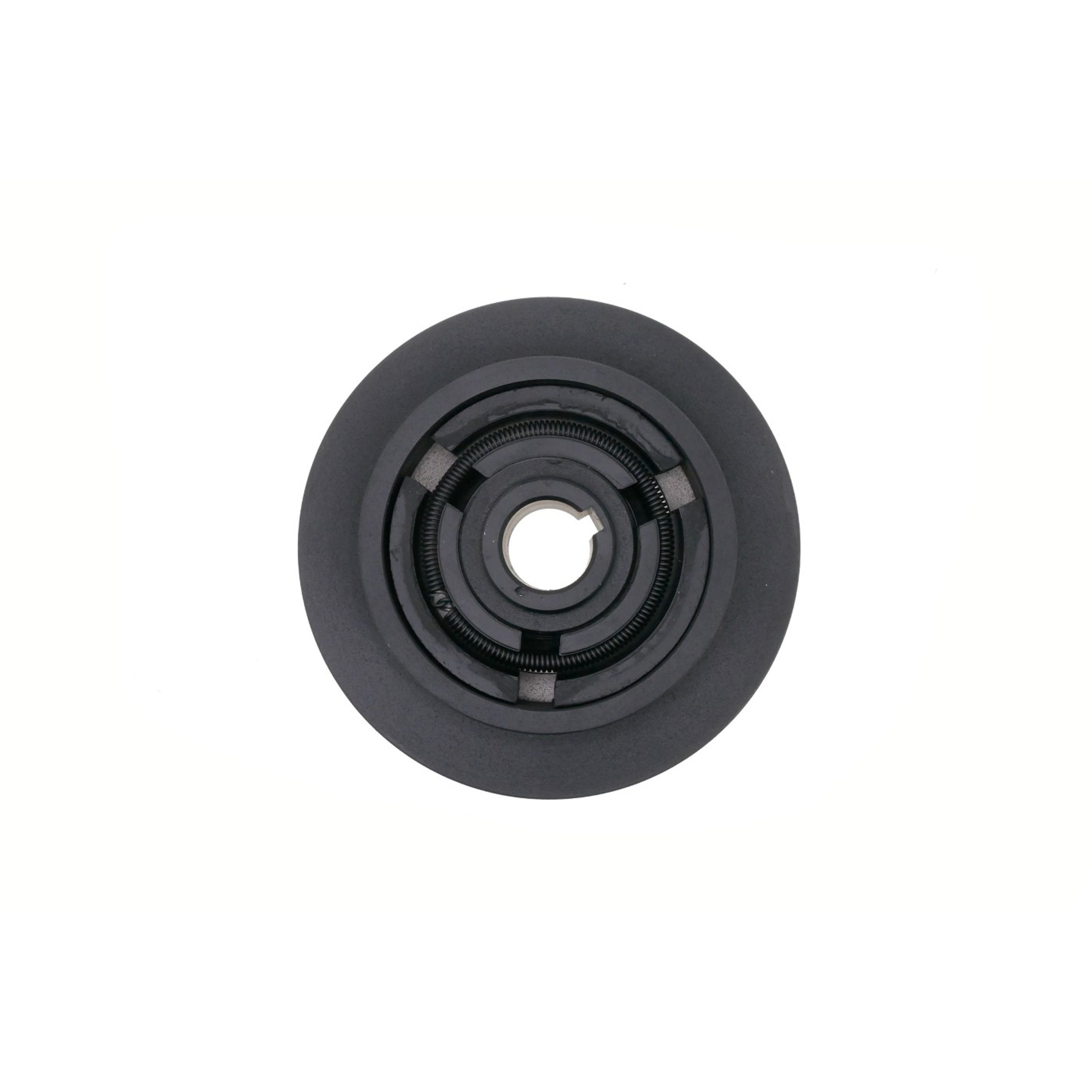 Spojka pro motorové kultivátory vnější průměr 148 mm x průměr otvoru 25 mm na 2 klínové řemeny 17 mm