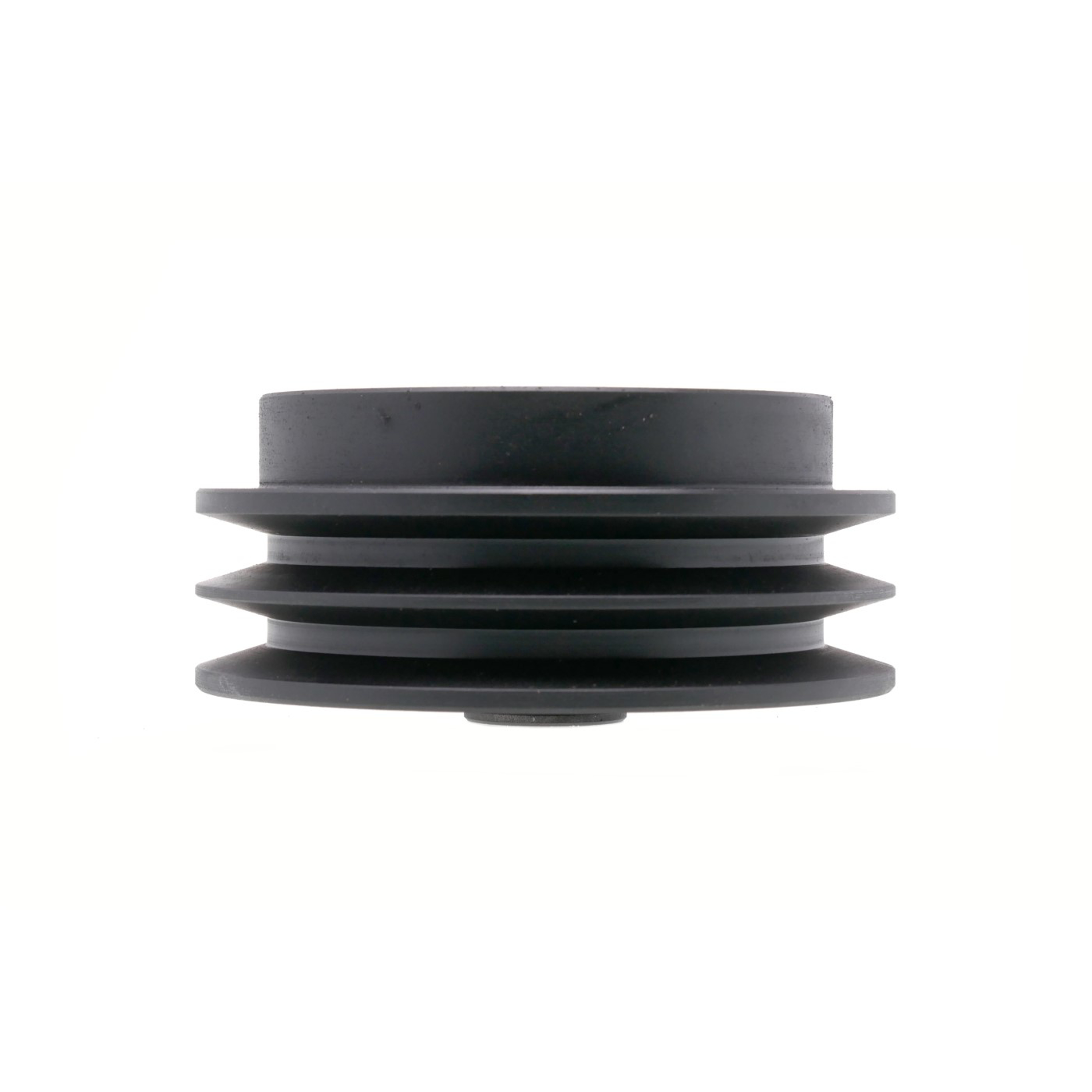 Spojka pro motorové kultivátory vnější průměr 128 mm x průměr otvoru 19 mm na 2 klínové řemeny 13 mm