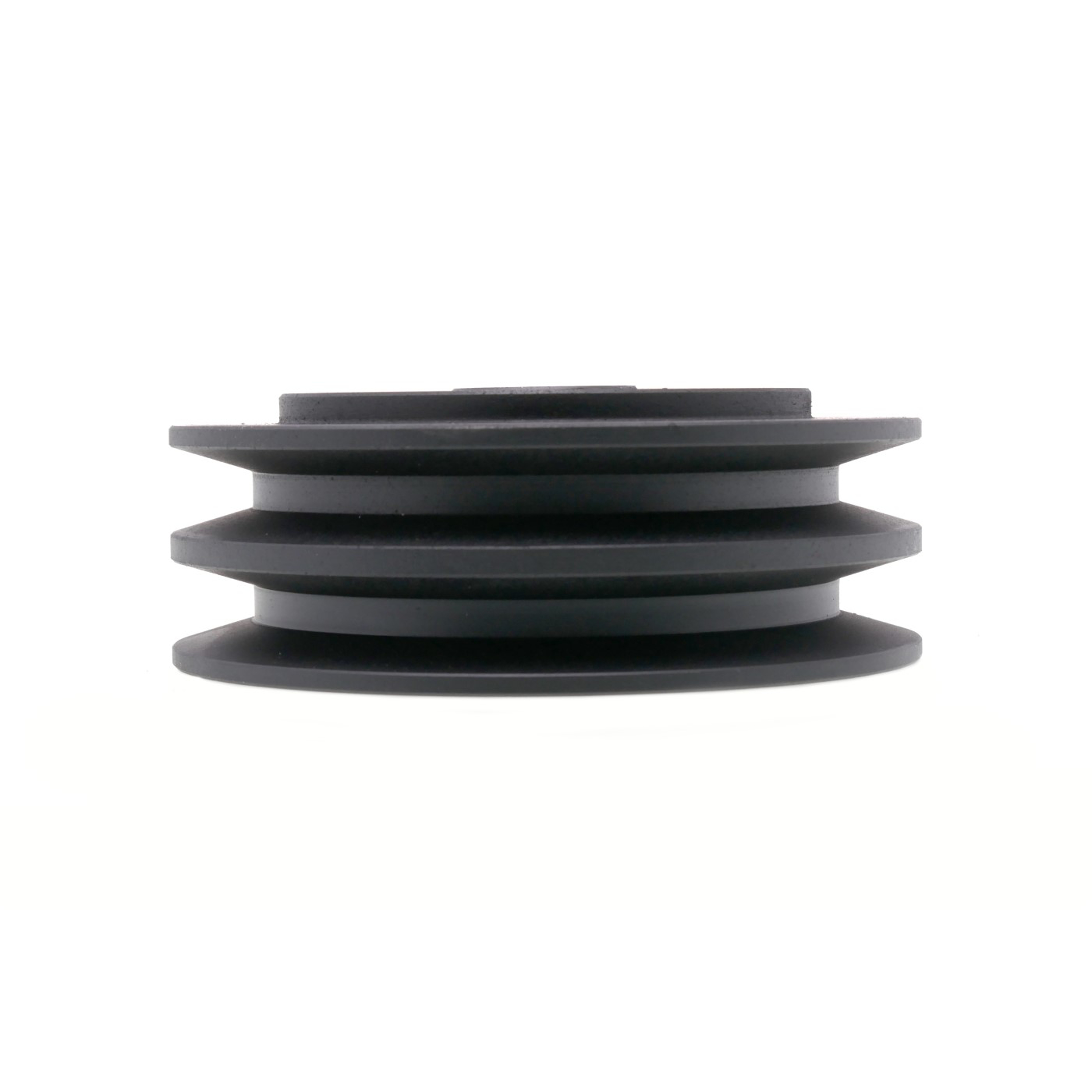 Spojka pro motorové kultivátory vnější průměr 148 mm x průměr otvoru 25,4 mm na 2 klínové řemeny 17 mm