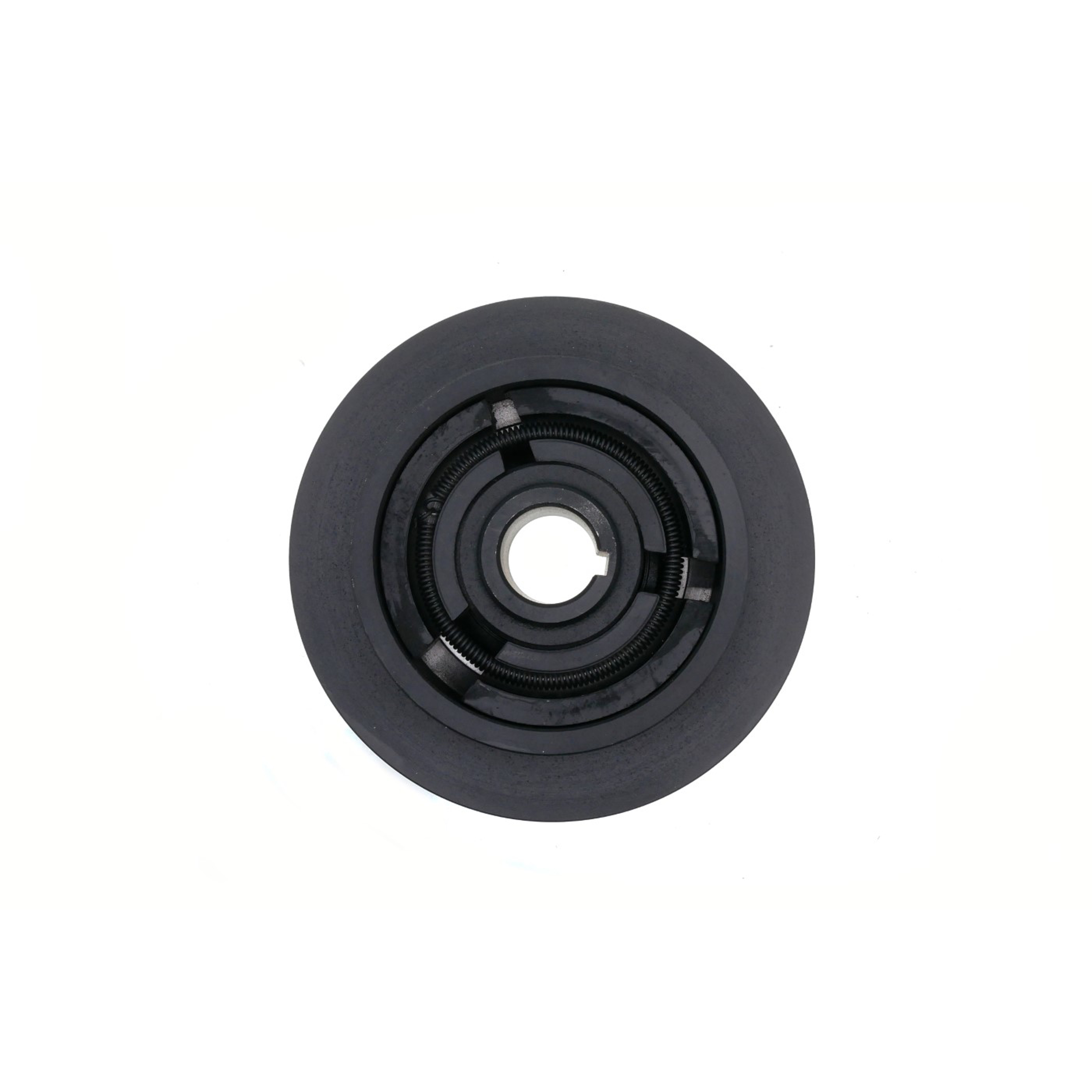 Spojka pro motorové kultivátory vnější průměr 148 mm x průměr otvoru 25,4 mm na 1 klínový řemen 13 mm