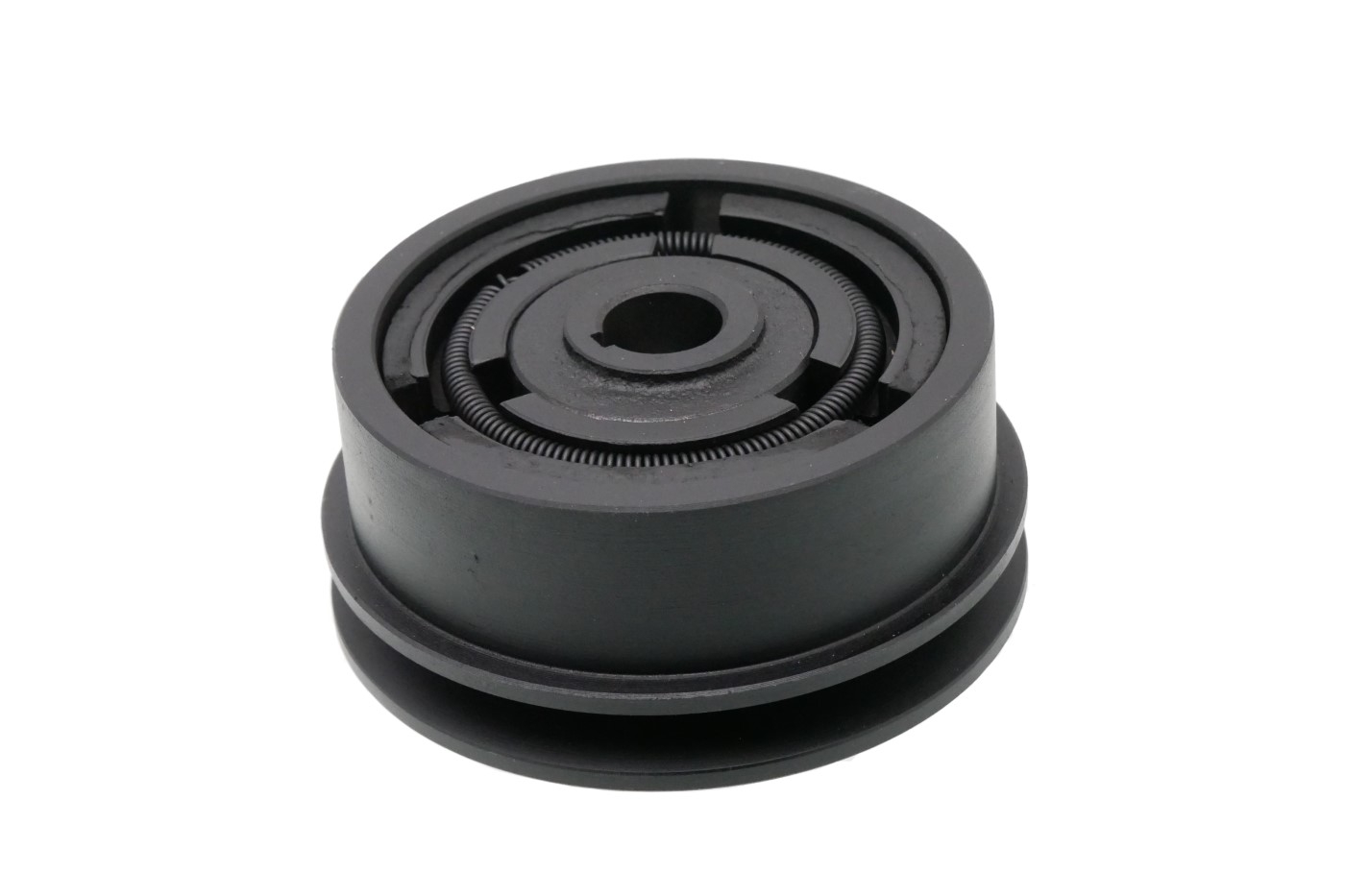 Spojka pro motorové kultivátory vnější průměr 115 mm x průměr otvoru 19 mm na 1 klínový řemen 10 mm