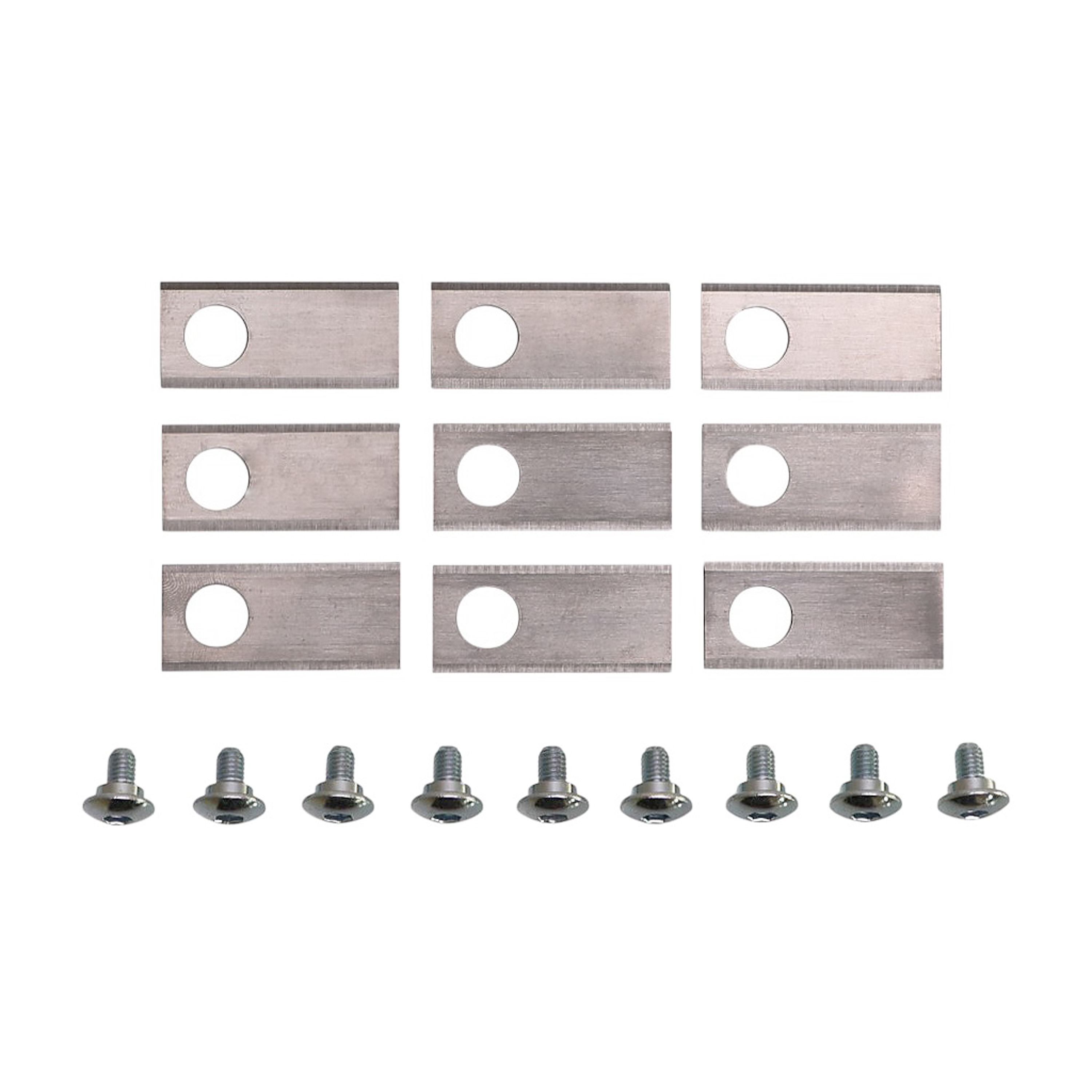 Sada 9 ks. žacích nožů 3,9 cm (1,5") pro robotické sekačky Honda Miimo 310 Miimo 520 Miimo HRM 500 HRM Miimo 3000 (OEM 06511VP7310 72511-VP7-030)