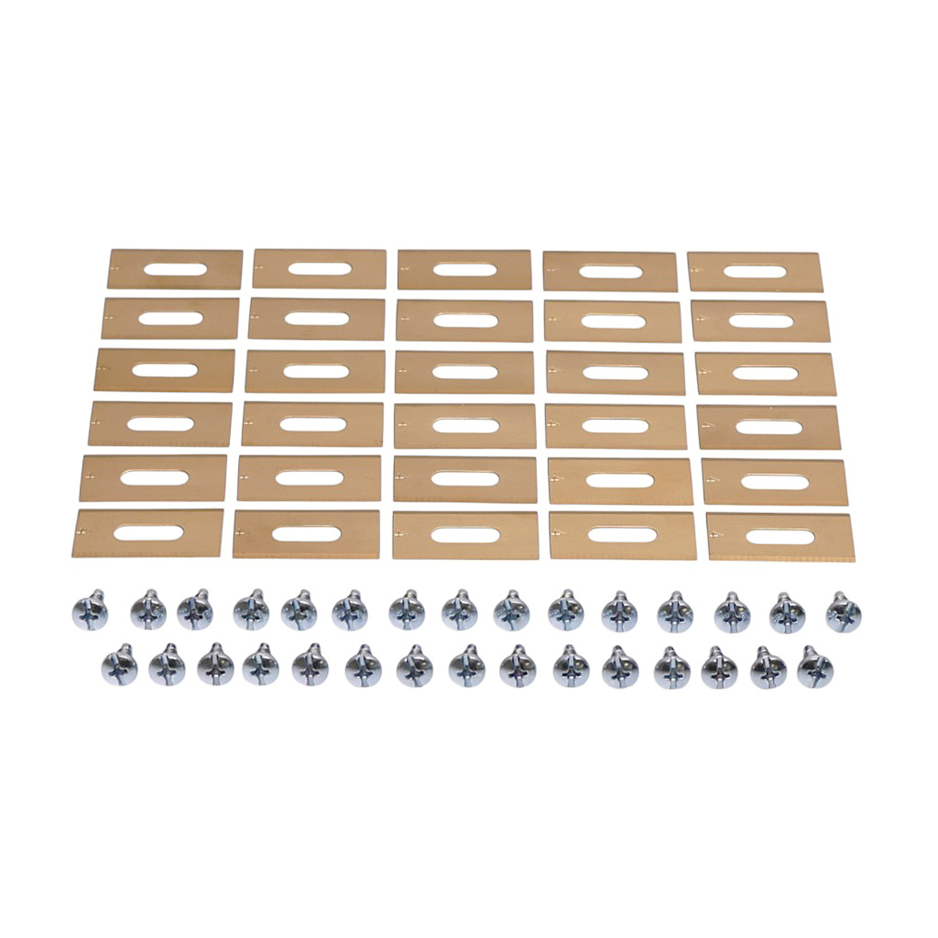 Sada 30 ks. žacích nožů 3,5 cm (1,4") NEW pro robotické sekačky Husqvarna McCulloch Flymo Gardena (OEM 577864603 535138702 535138703 577864401 577864402)