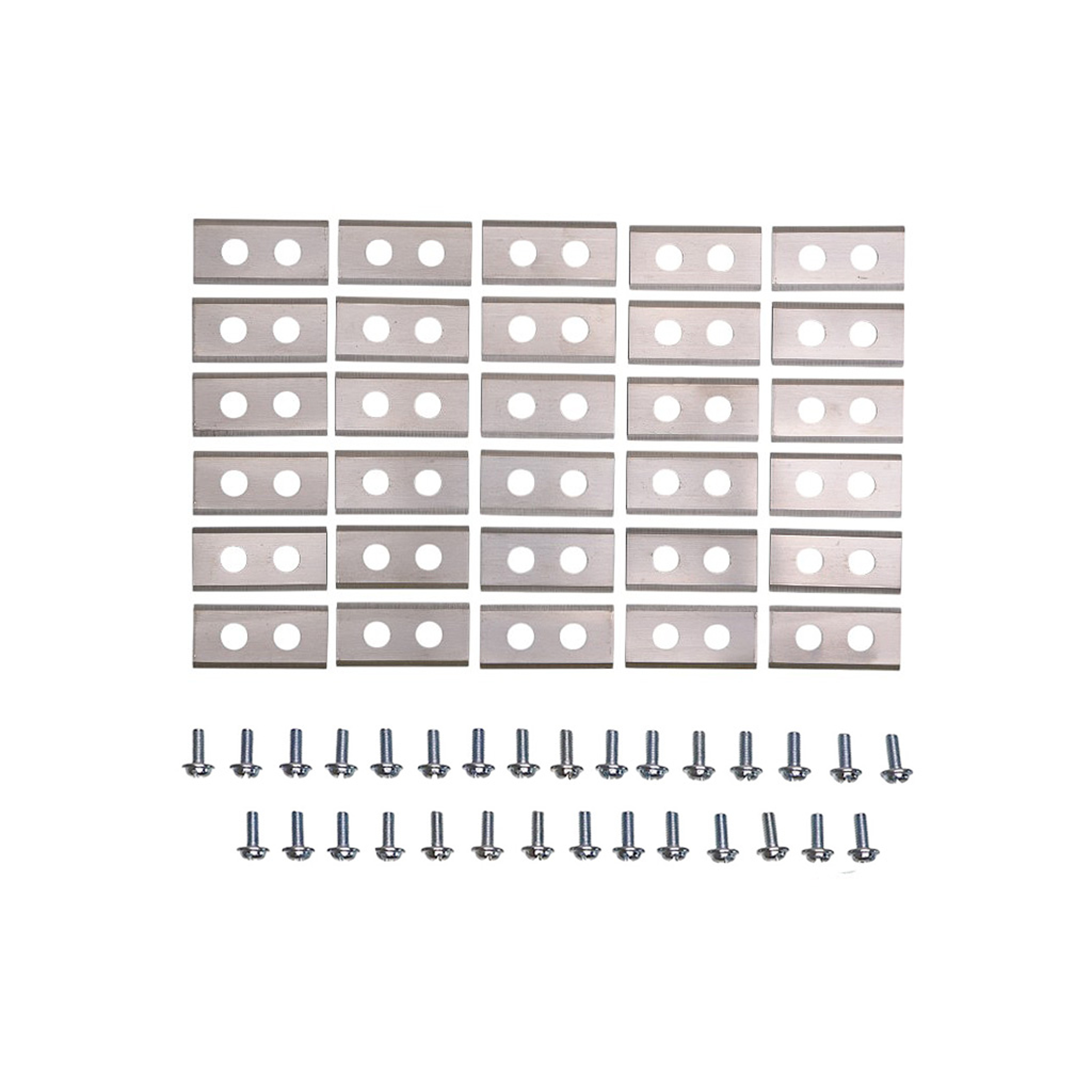 Sada 30 ks. žacích nožů 3,6 cm (1,4") pro robotické sekačky Worx Nac Tytan Nac RLM1500 RLM1500-NG RLM1500 G2-NG