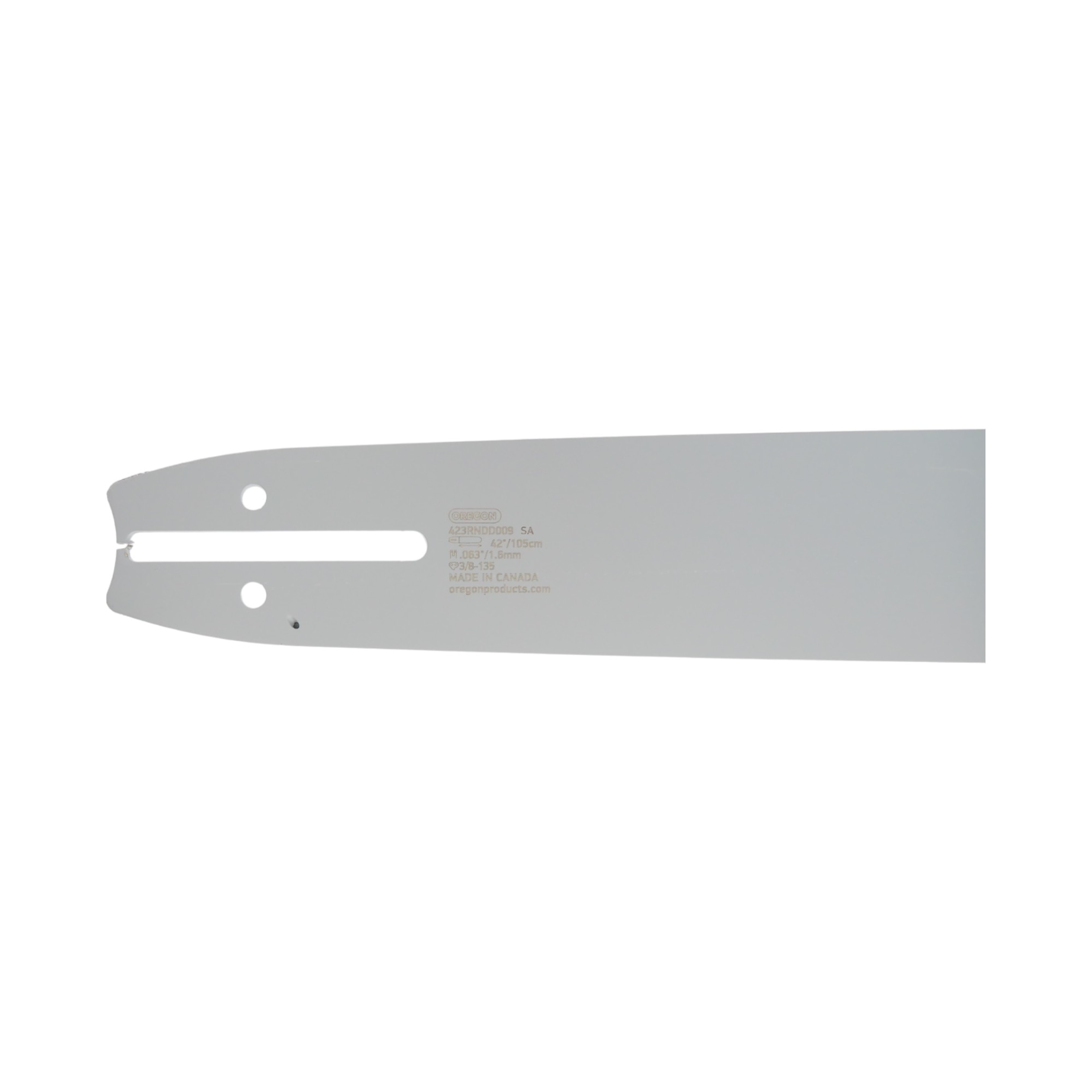 Oregon vodící lišta PowerCut 42" (107 cm) 3/8" .063" (1,6 mm) pro Husqvarna 61 66 266 268 272 365 372XP 281 298 380 385 585 Solo 665 670 681 Jonsered 2077 2171 Dolmar PS6400 Shindaiwa 285 577 Makita DCS6400 DCS7301