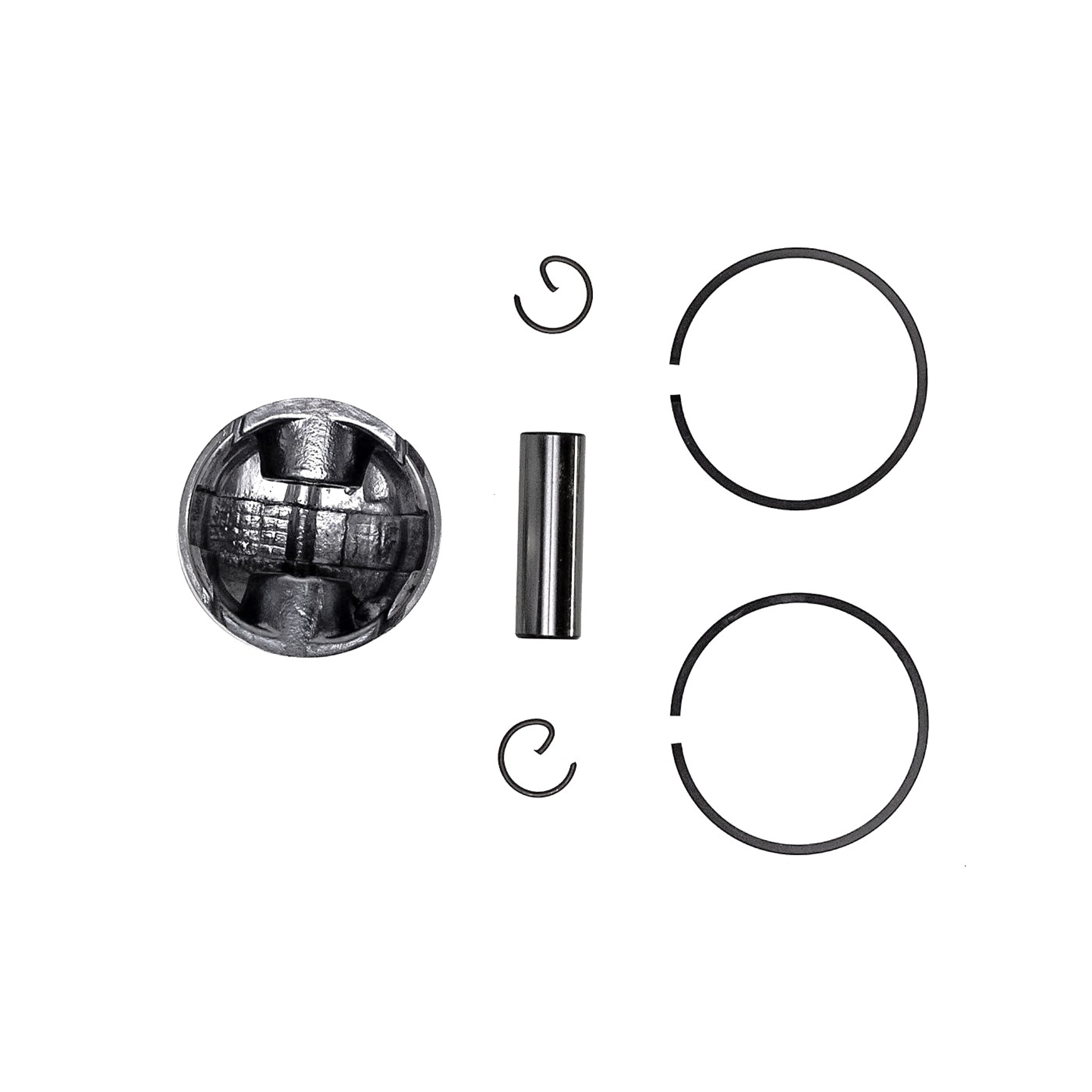 Kompletní píst pro křovinořezy Husqvarna 125RB 125RD 132R 132RB 132RJ 133R Jonsered GC2032 38 mm (OEM 531007839 531002376)