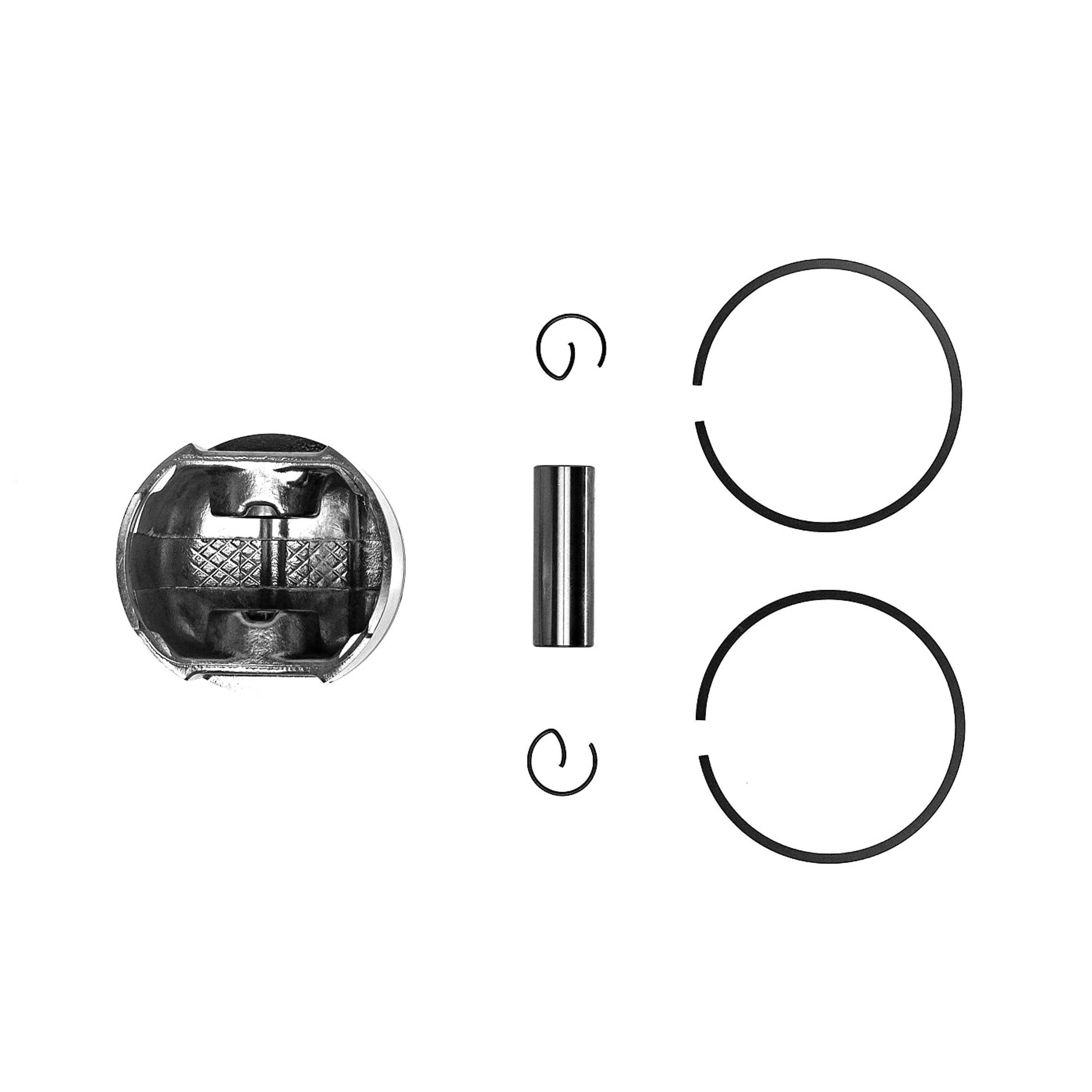 Kompletní píst pro motorové pily Husqvarna 385 385 XP 390 XP Jonsered CS2186 CS2188 55 mm (OEM 537420202)