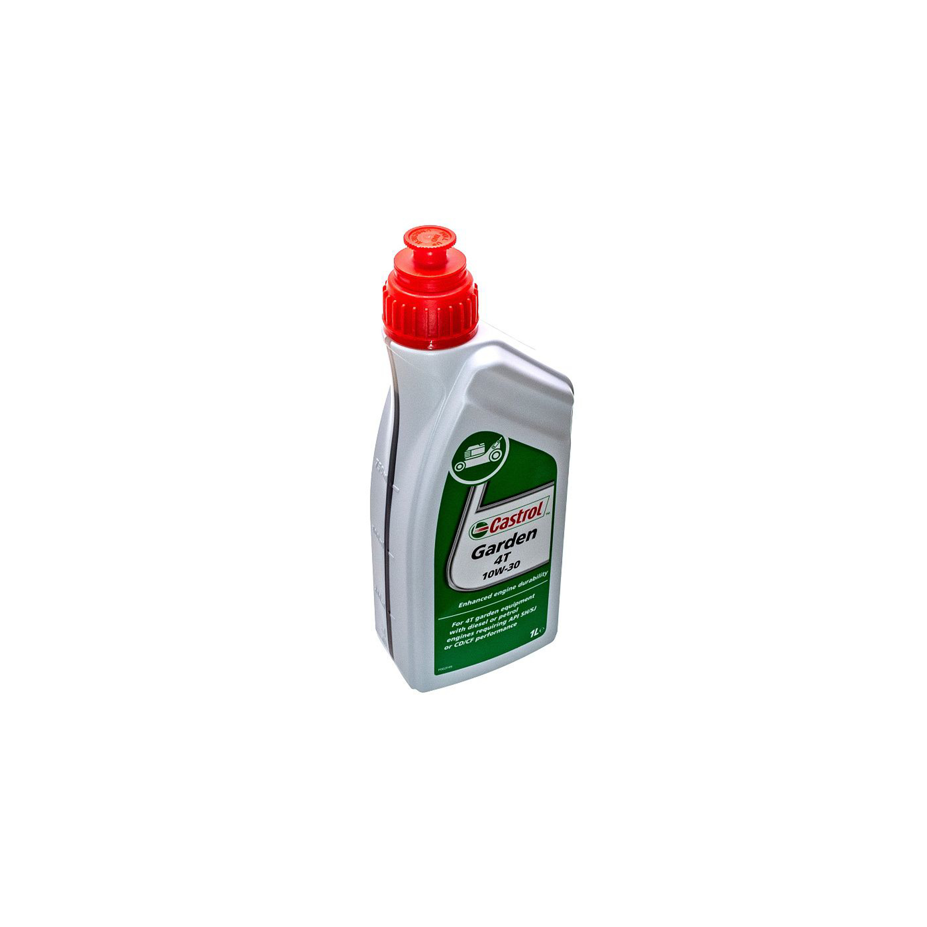 Motorový olej Castrol Garden 4T 10W-30 obsah balení 1l pro zahradní traktory motorové sekačky a další 4 taktní motory