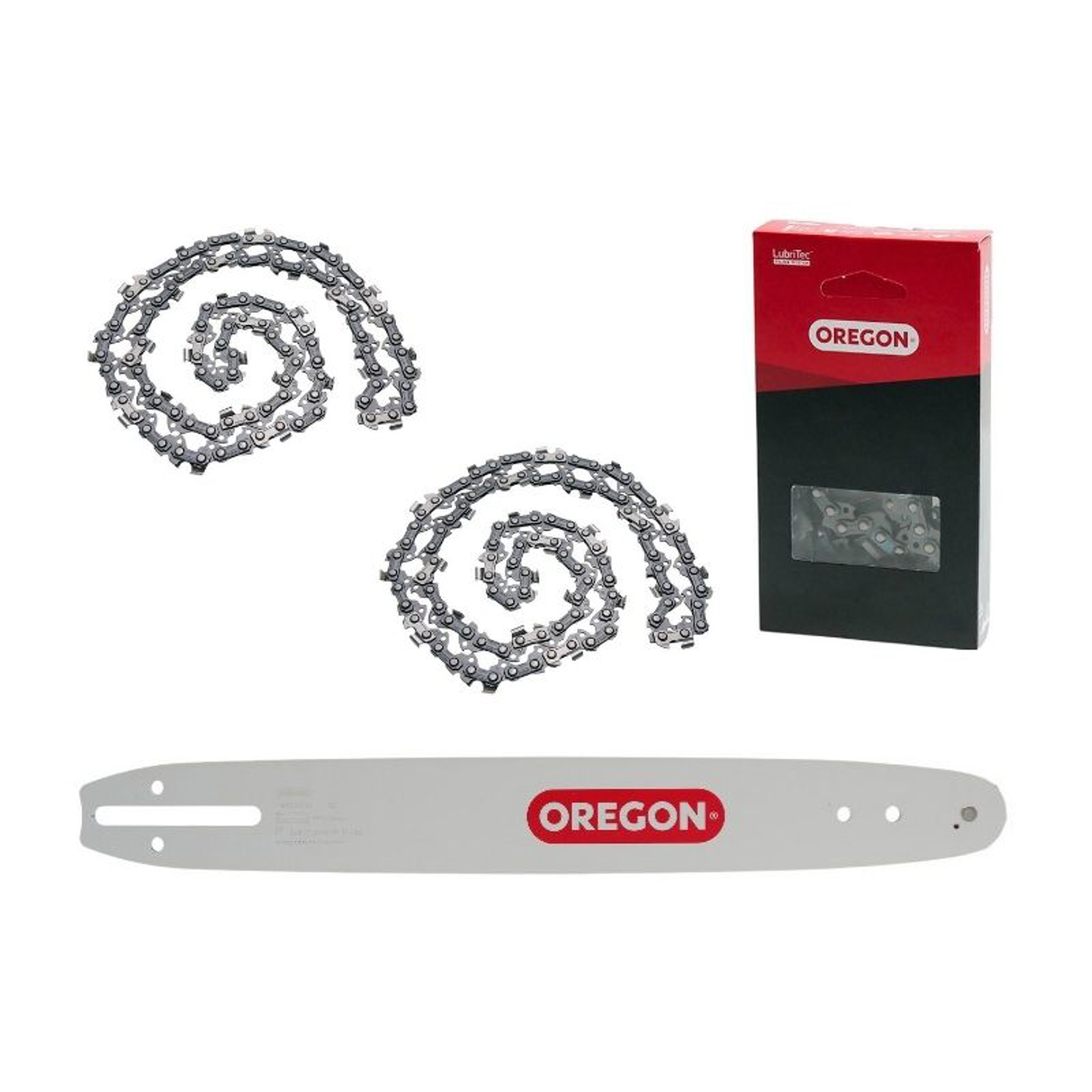 Oregon Combo set vodící lišta 35 cm + 2 x pilový řetěz pro motorové pily Husqvarna 136 140 141 236 Partner 350 351 Dolmar 100 101 102 Oleomac 931 940 Jonsered 2035 CS2138 CS2234