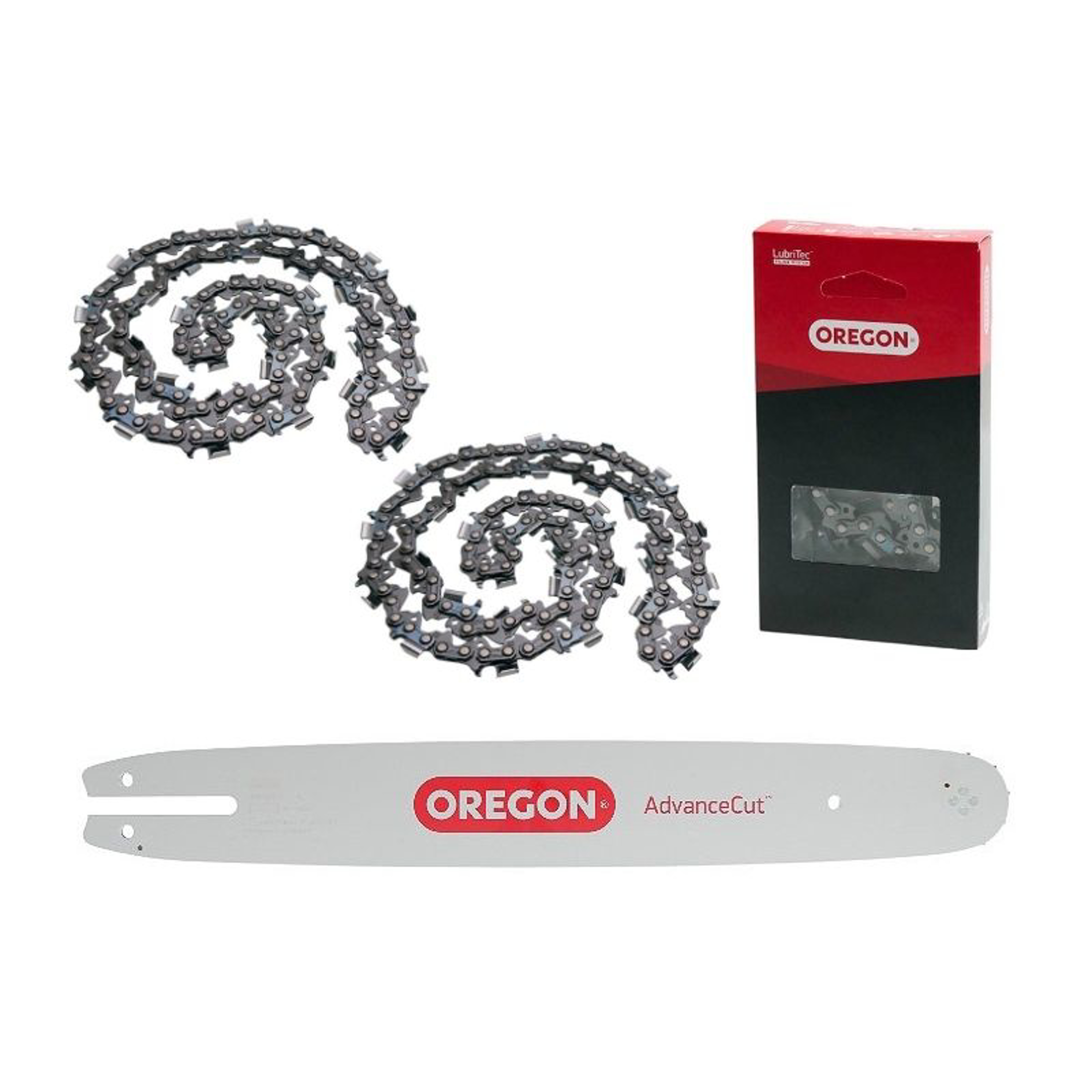 Oregon Combo set vodící lišta 38 cm + 2 x pilový řetěz pro motorové pily Stihl 024 026 029 028 039 MS260 MS270 MS280 MS290 MS310 MS390