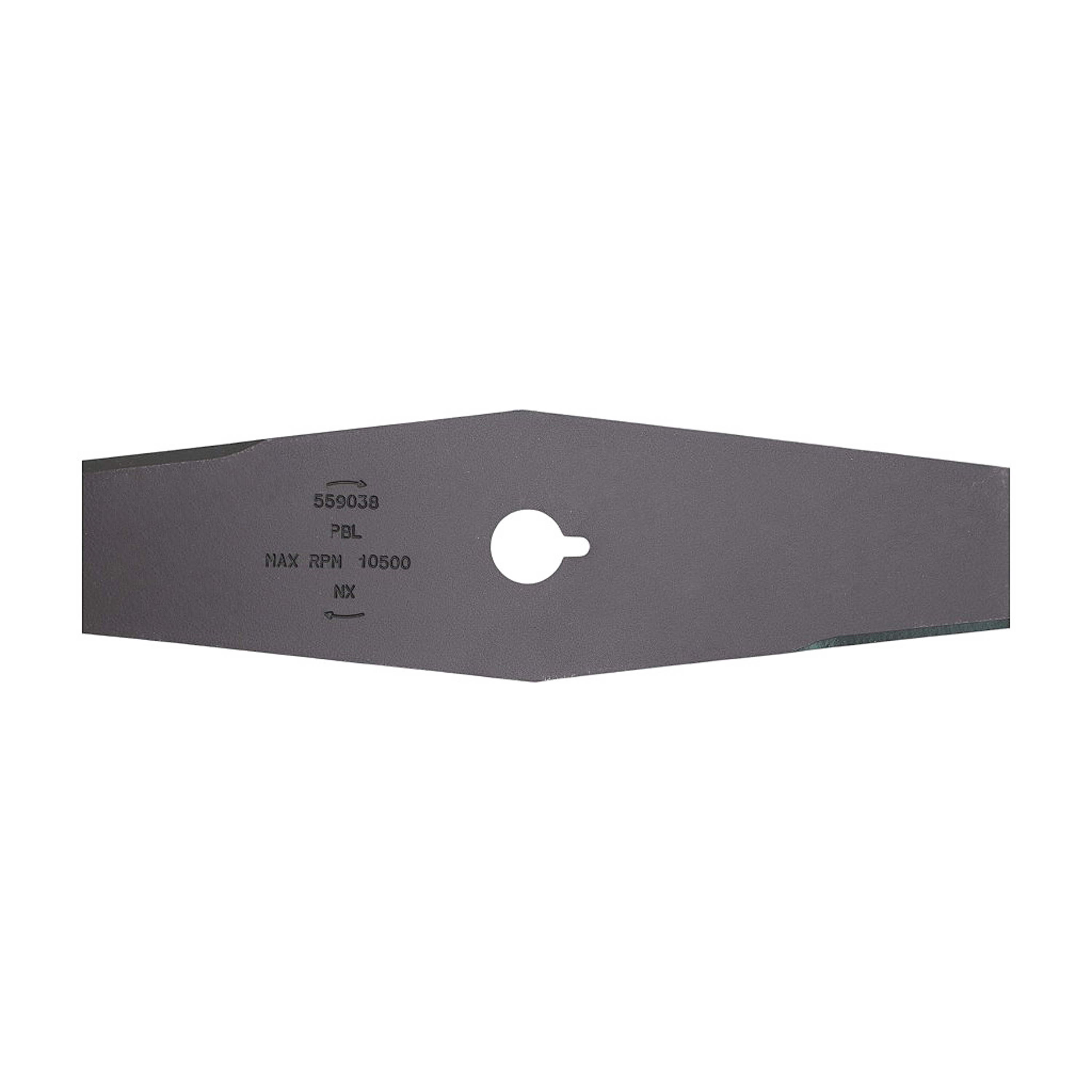 Oregon mulčovací nůž 2 zubý rozměr 300 mm x 20 mm x 3,0 mm pro křovinořezy a motorové vyžínače
