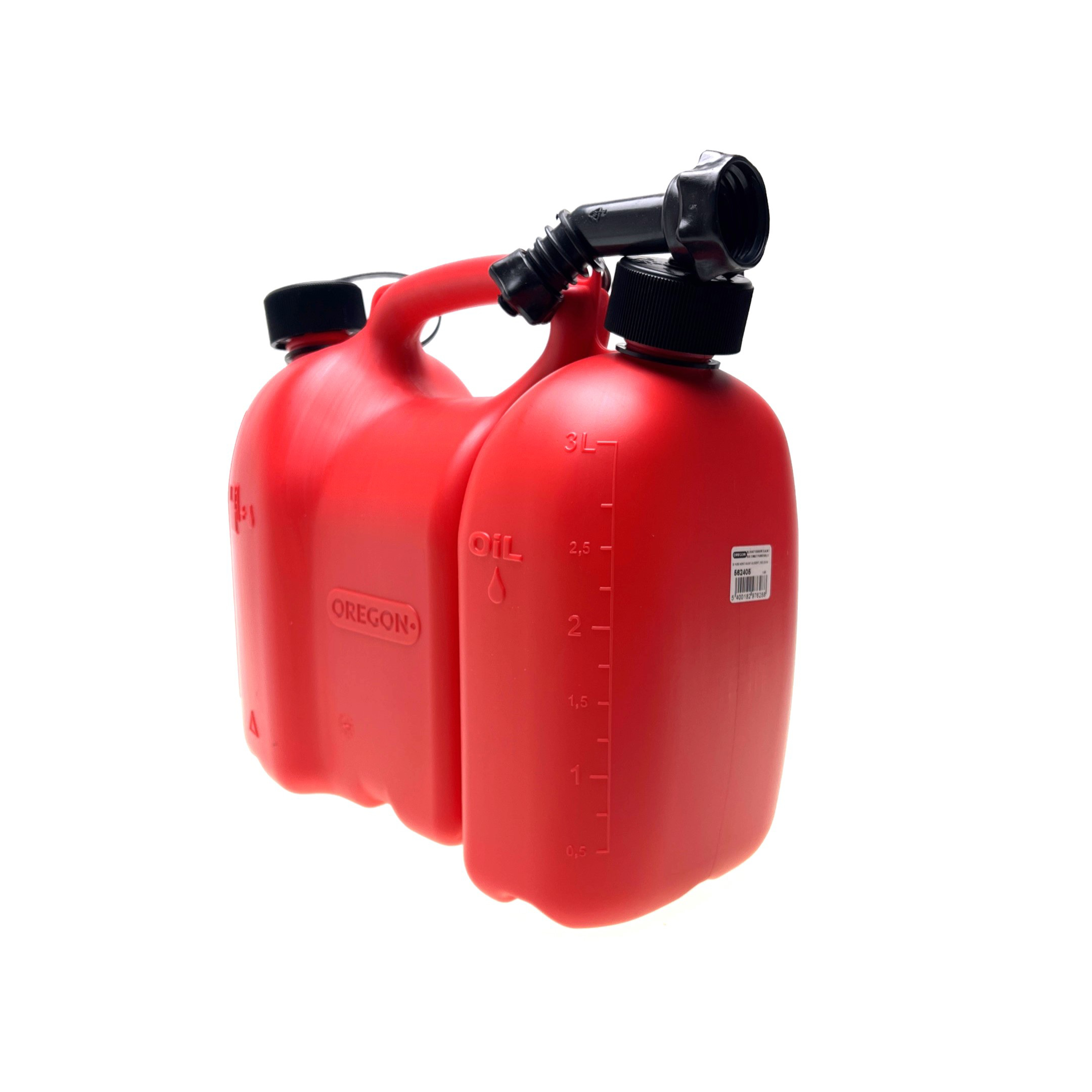 Kombinovaný kanystr 6L/ 3L červený s nalévacím hrdlem (562405)