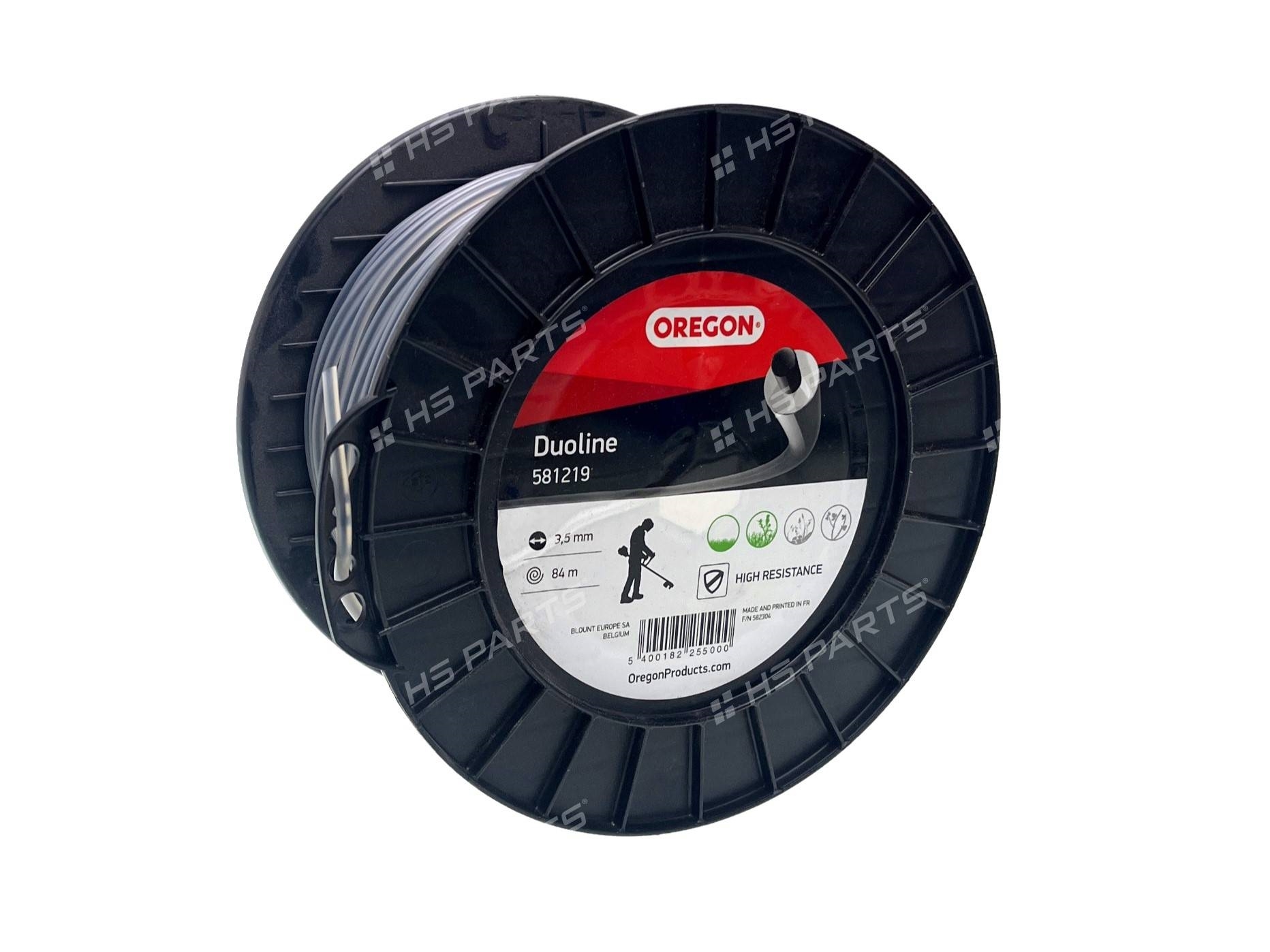 Žací struna Oregon DUOLINE pro profesionální použití 3,5 mm x 84 m