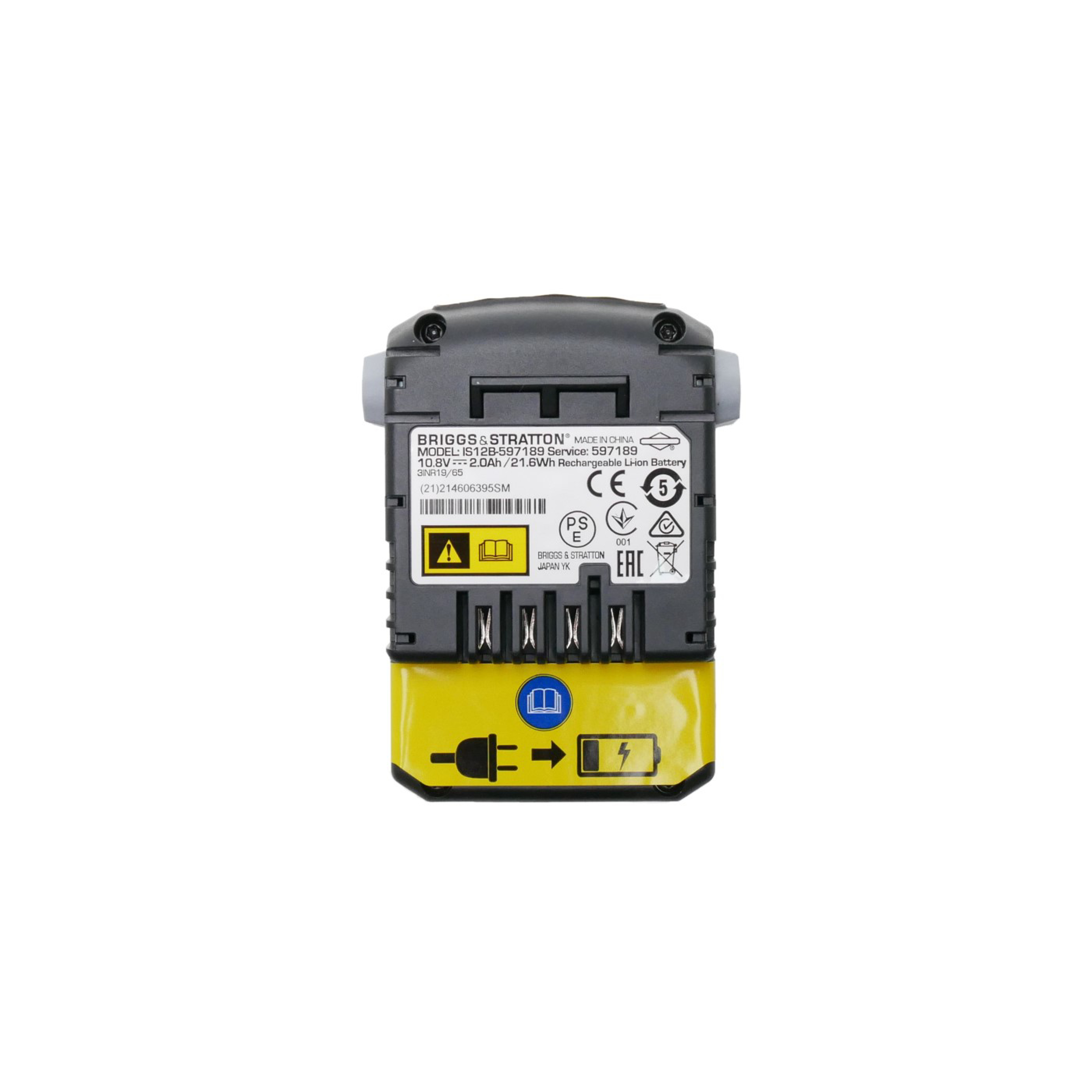Baterie LITHIUM - ION pro motory Briggs & Stratton originální díl (OEM 593560)