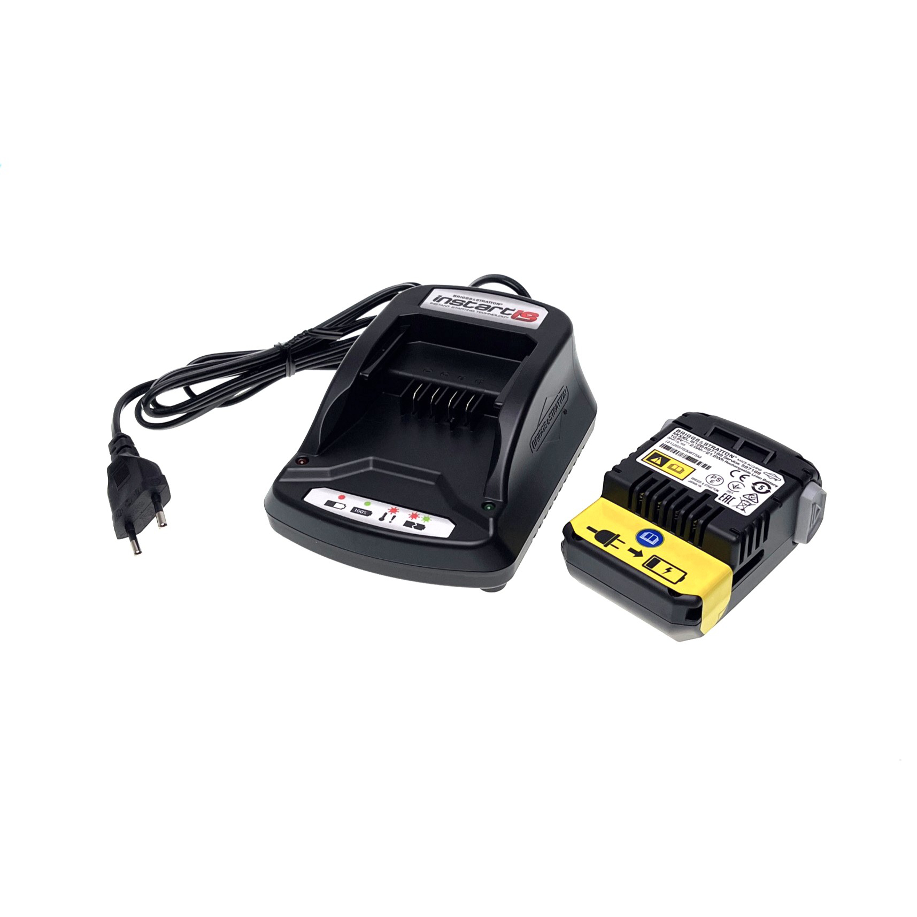 Baterie LITHIUM - ION s nabíječkou pro motory Briggs & Stratton originální díl (OEM 597189 593562)