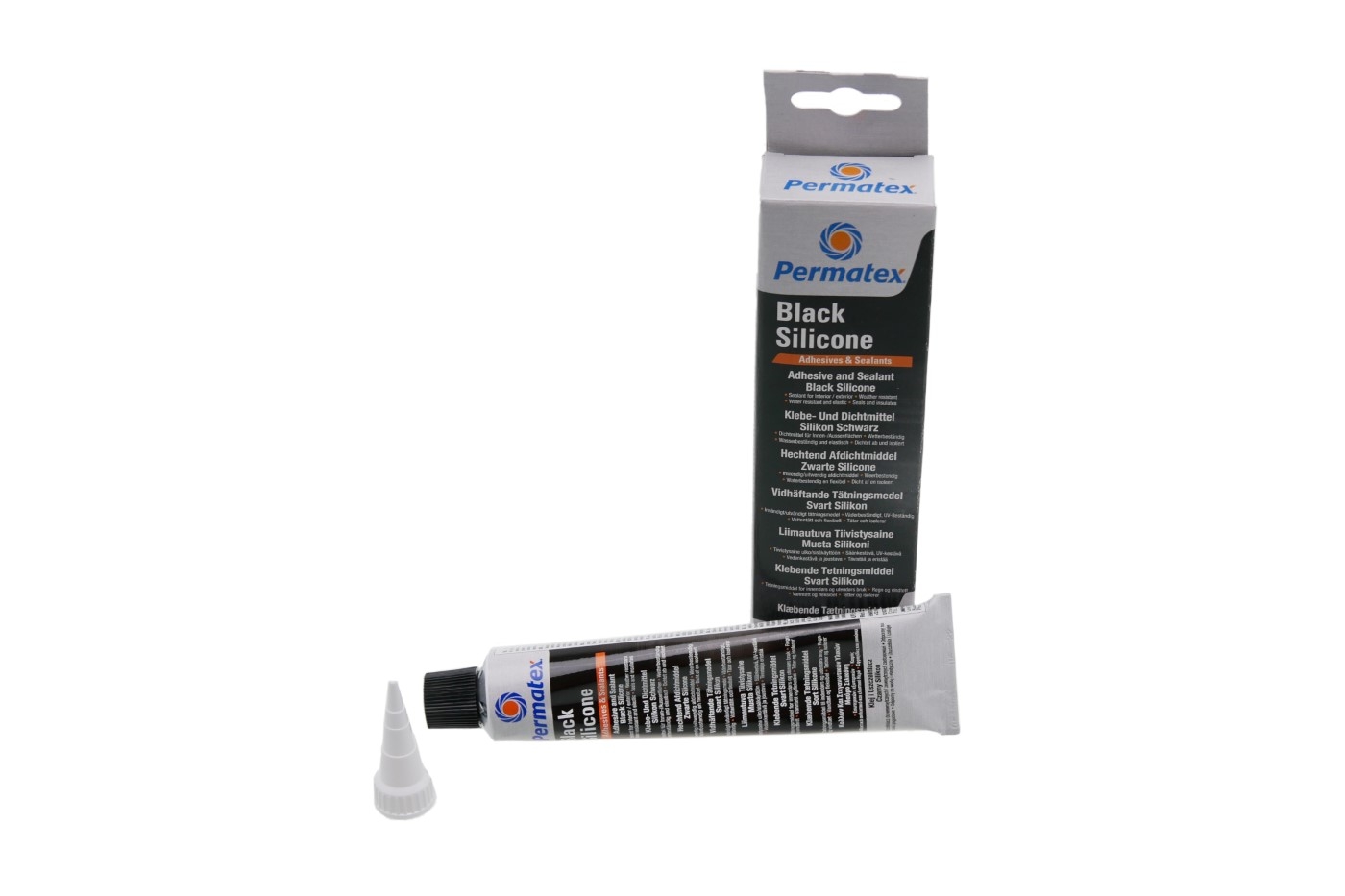 Silikonový tmel PERMATEX RTV černý 80 ml do + 260°C pro Stihl 017 018 MS180 MS181 MS250 MS280 Husqvarna 136 137 141 435 Partner 351 371 391 420