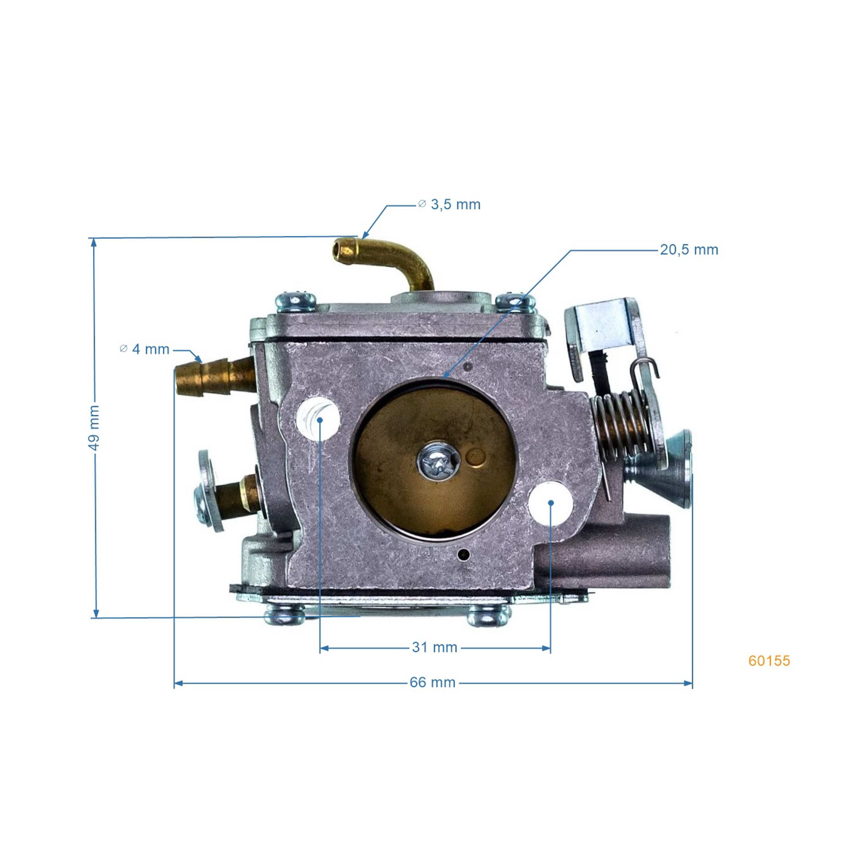 Karburátor pro motorové pily Husqvarna 385 385XP 390XP Jonsered CS2188 (OEM 503280411 501355201)