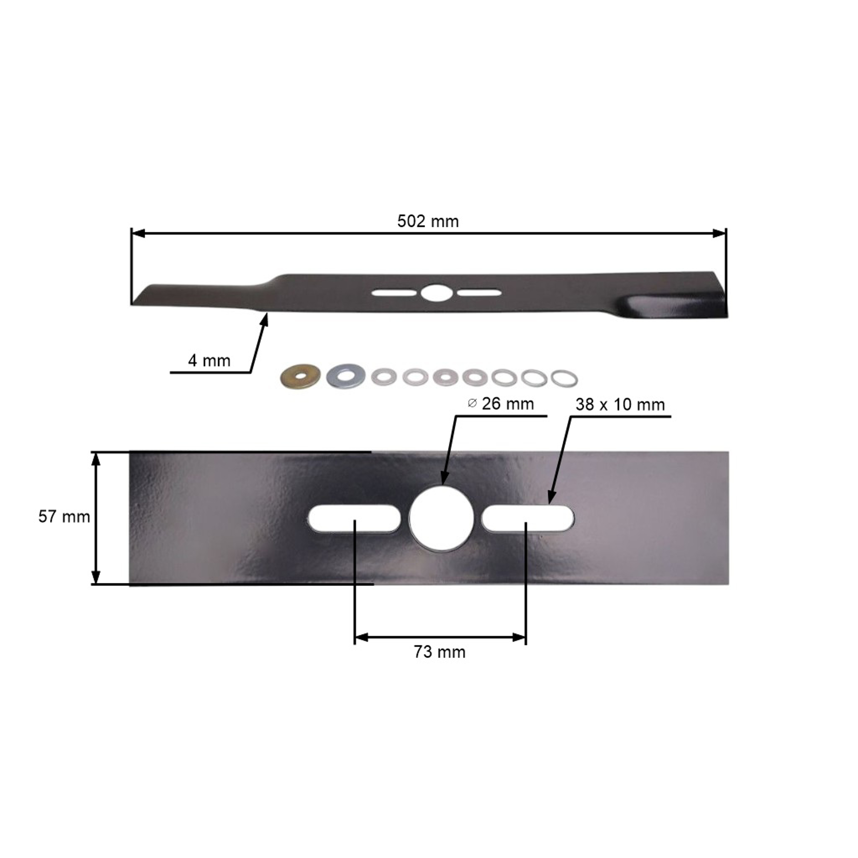 Univerzální nůž Oregon 50,2 cm (20") pro motorové sekačky