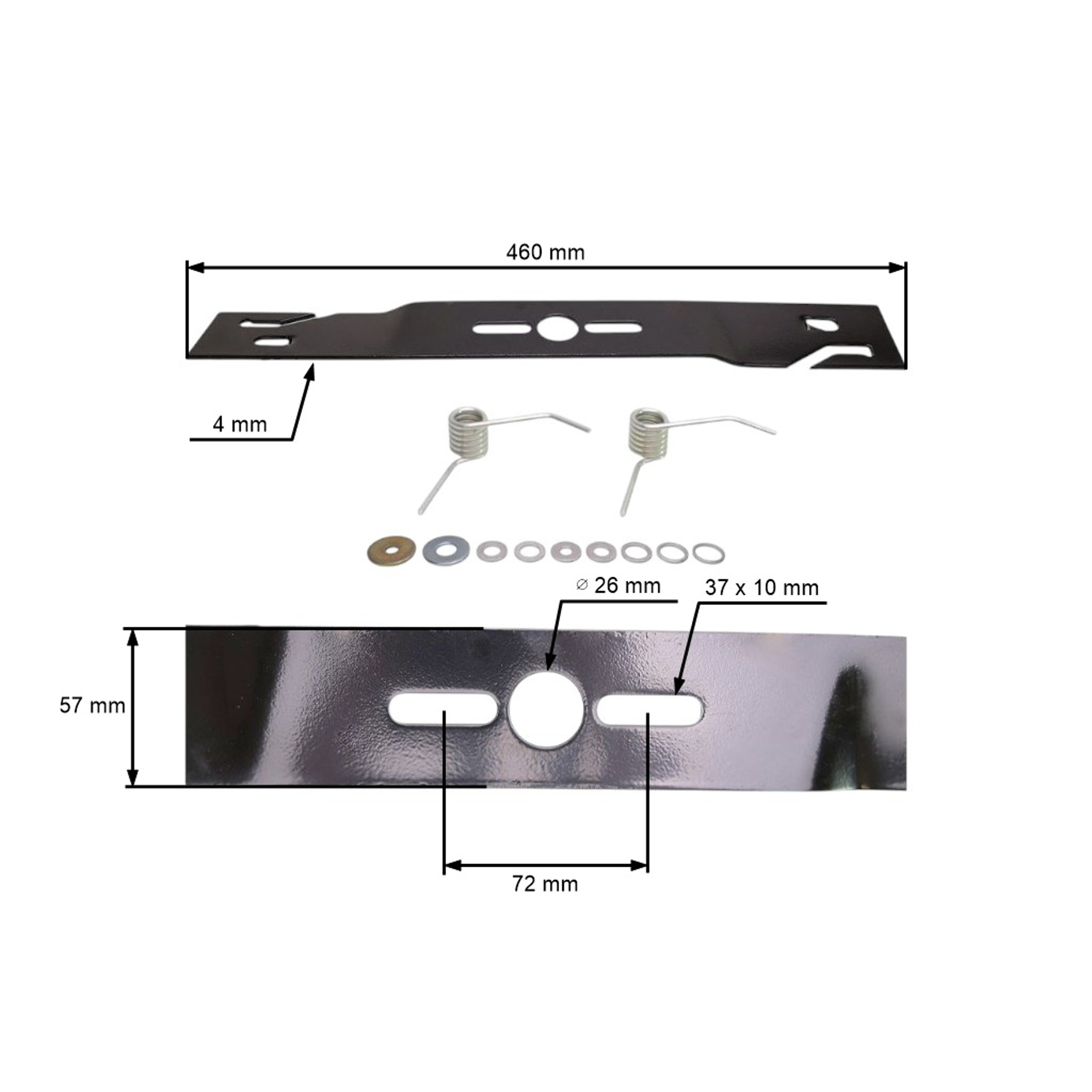 Univerzální nůž Oregon 46 cm (18'') pro motorové vertikutátory