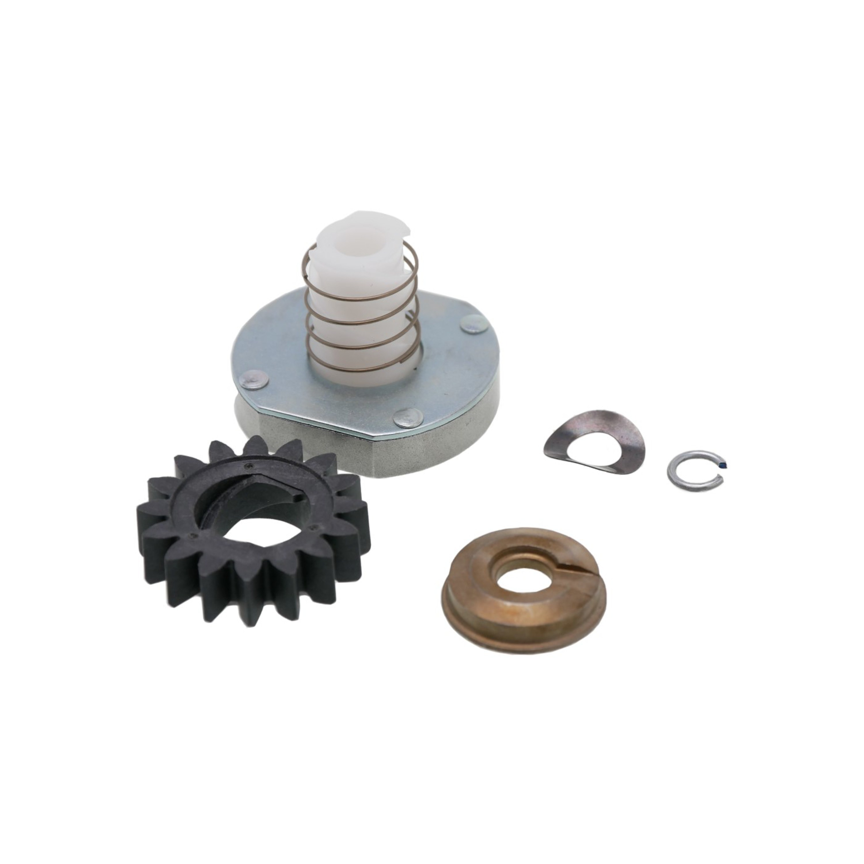 Kompletní set elektrického startéru pro motory Briggs & Stratton Craftsman Toro originální díl (OEM 497606 696541)