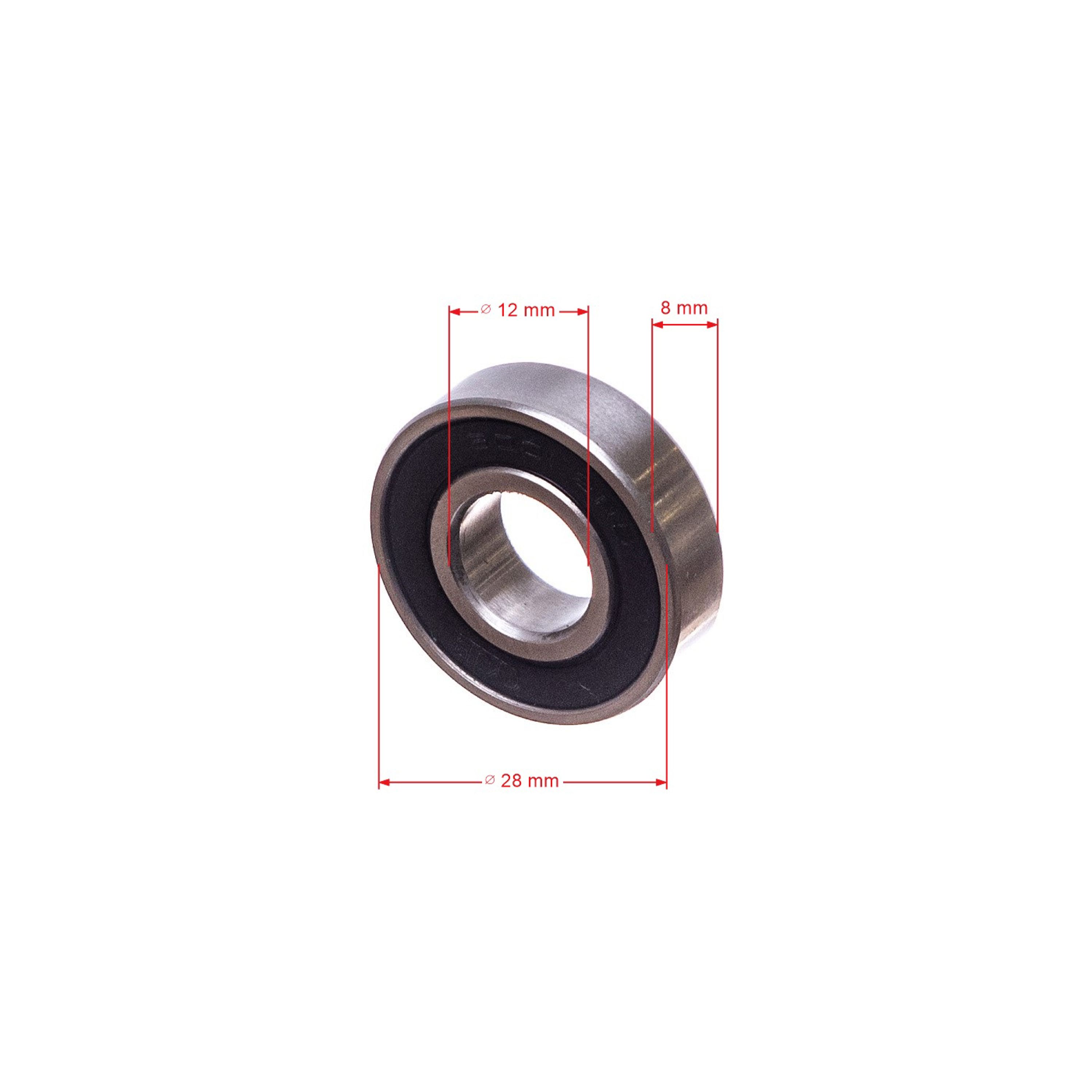 Kuličkové ložisko 6001 pro motorové pily křovinořezy a další zahradní techniku 28 mm x 12 mm x 8 mm