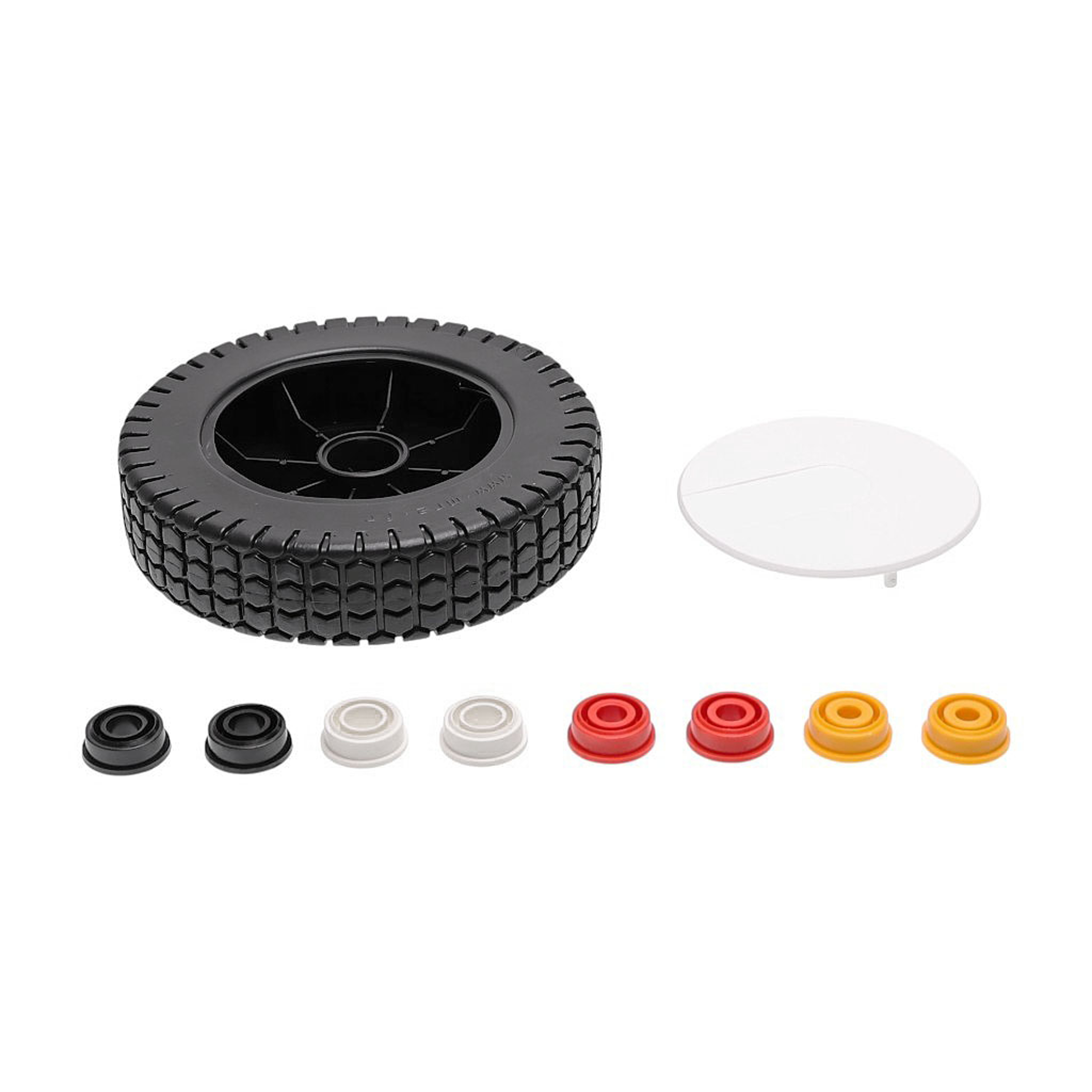 Oregon univerzální plastové kolo 175 mm pro sekačky s redukcí na vnitřní průměr 8,2 mm 10,2 mm 12,2 mm 12,7 mm