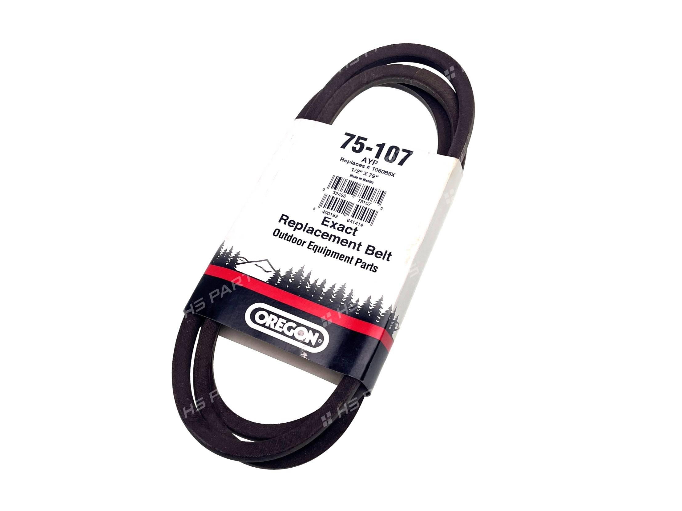 Klínový řemen Oregon 12,7 mm x 2006 mm pro zahradní traktory Husqvarna LT960 (OEM 532106085)