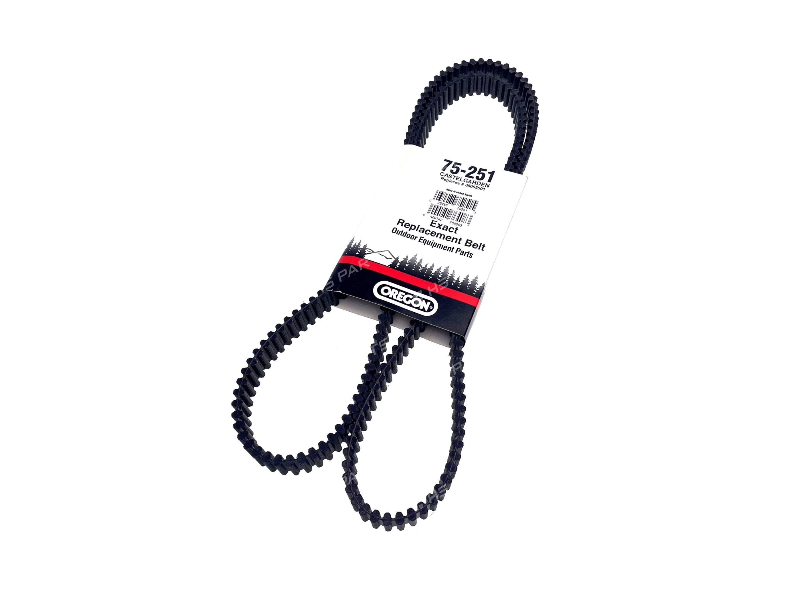 Klínový řemen ozubený Oregon 24 mm x 1750 mm pro Castelgarden TC122 Honda HF2220H Stiga Estate 122 pohon nožů (OEM 1800DS8M25 35065601 CG35065601H0)