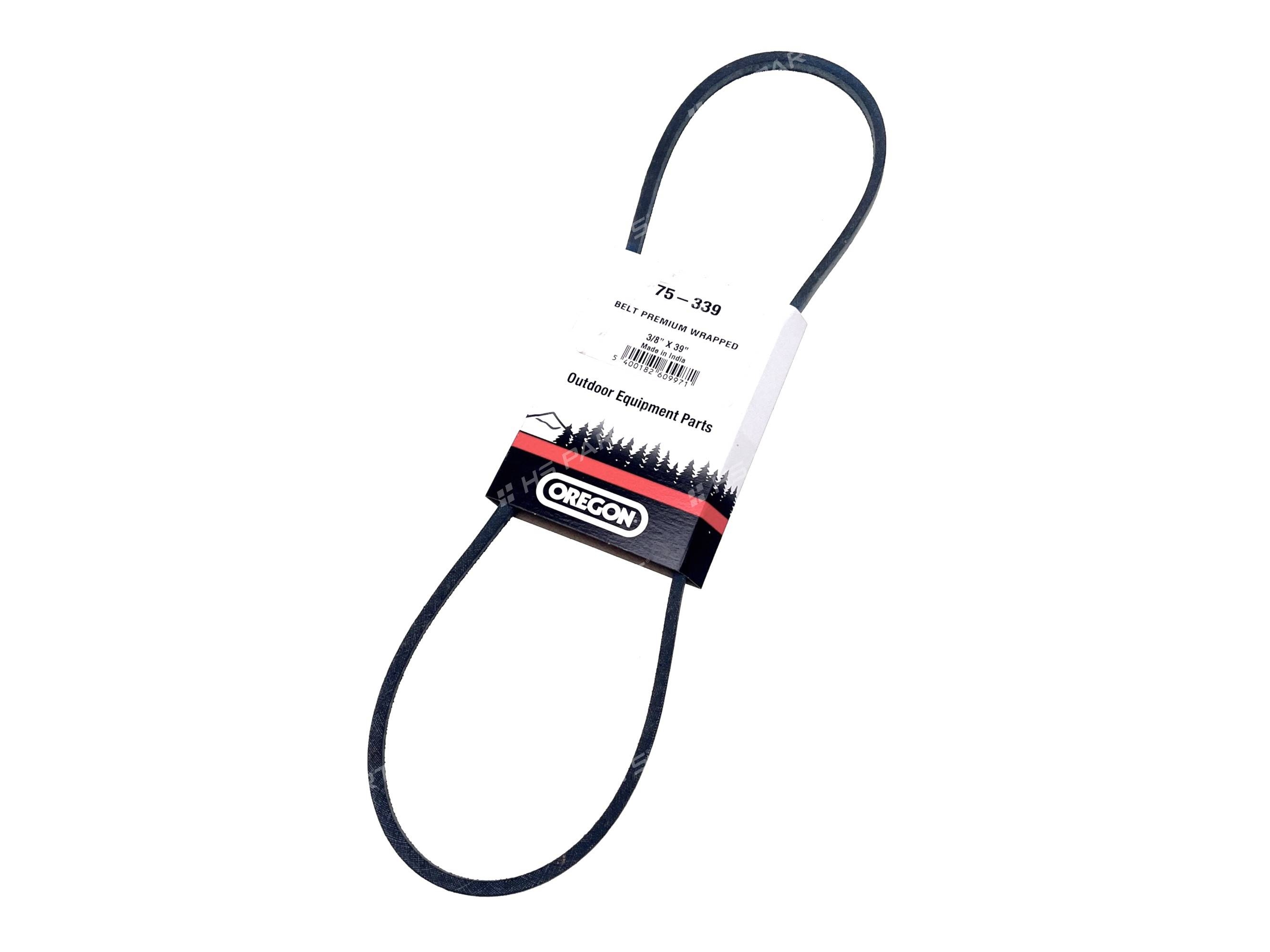 Klínový řemen Oregon 9,5 mm x 990,6 mm pro MTD GES53 53SPO 53SP/T Bolens BL5053 SP pohon pojezdu (OEM 754-0271)