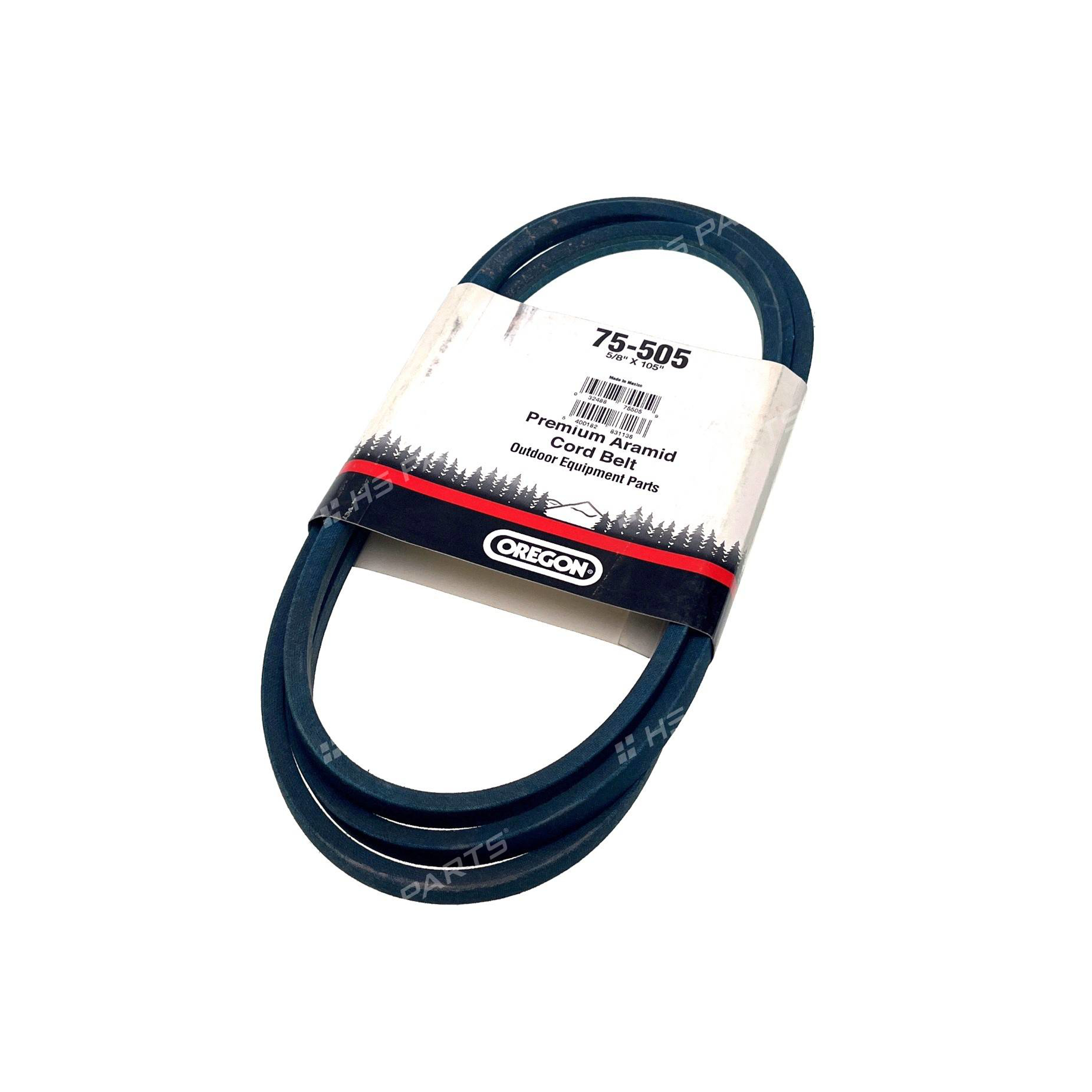 Klínový řemen Oregon 15,9 mm x 2667 mm pro MTD JN150 JN200 pohon nožů (OEM 754-0631)