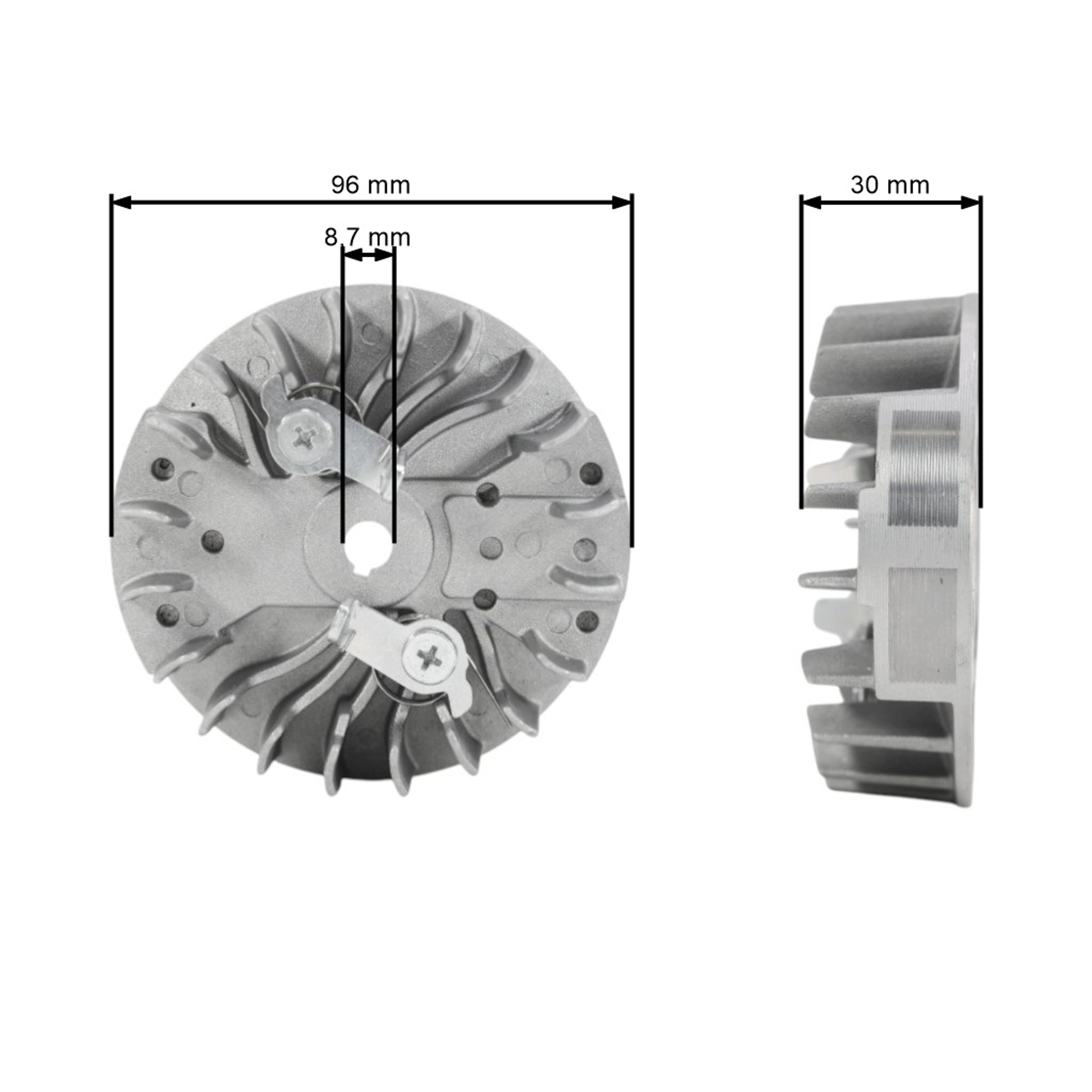 Ventilátor pro Čínské motorové pily a pily z hobbymarketů s obsahem motoru 38 ccm
