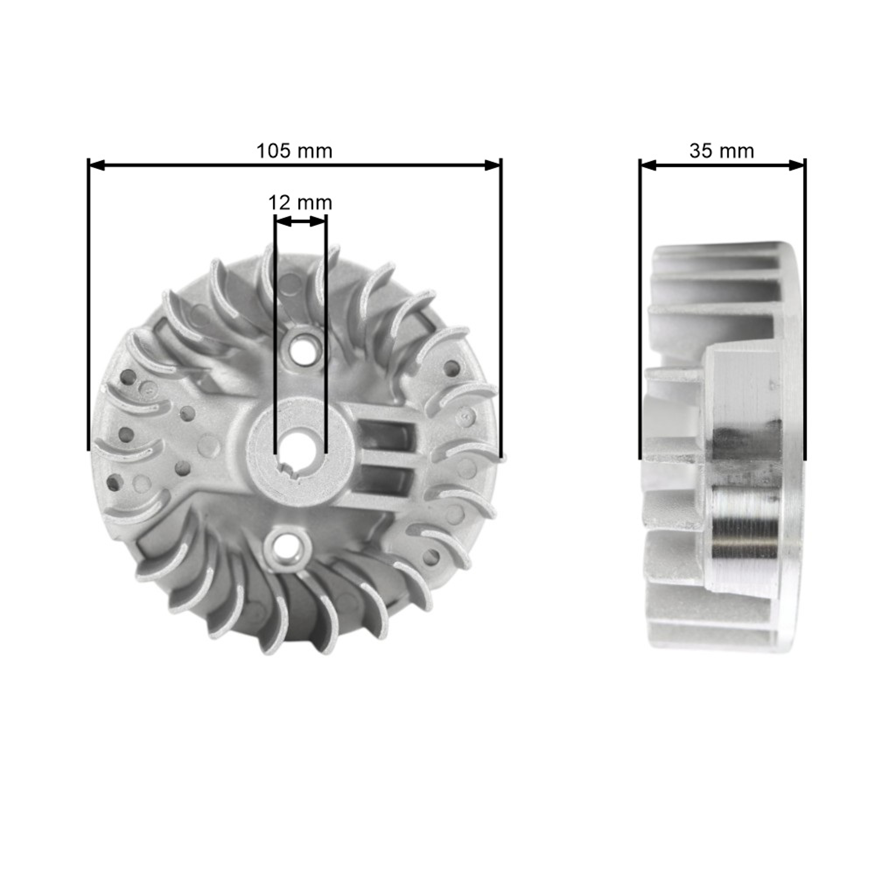 Ventilátor pro křovinořezy OLEO-MAC Oleo-mac Sparta 37 38 42 44 BC380